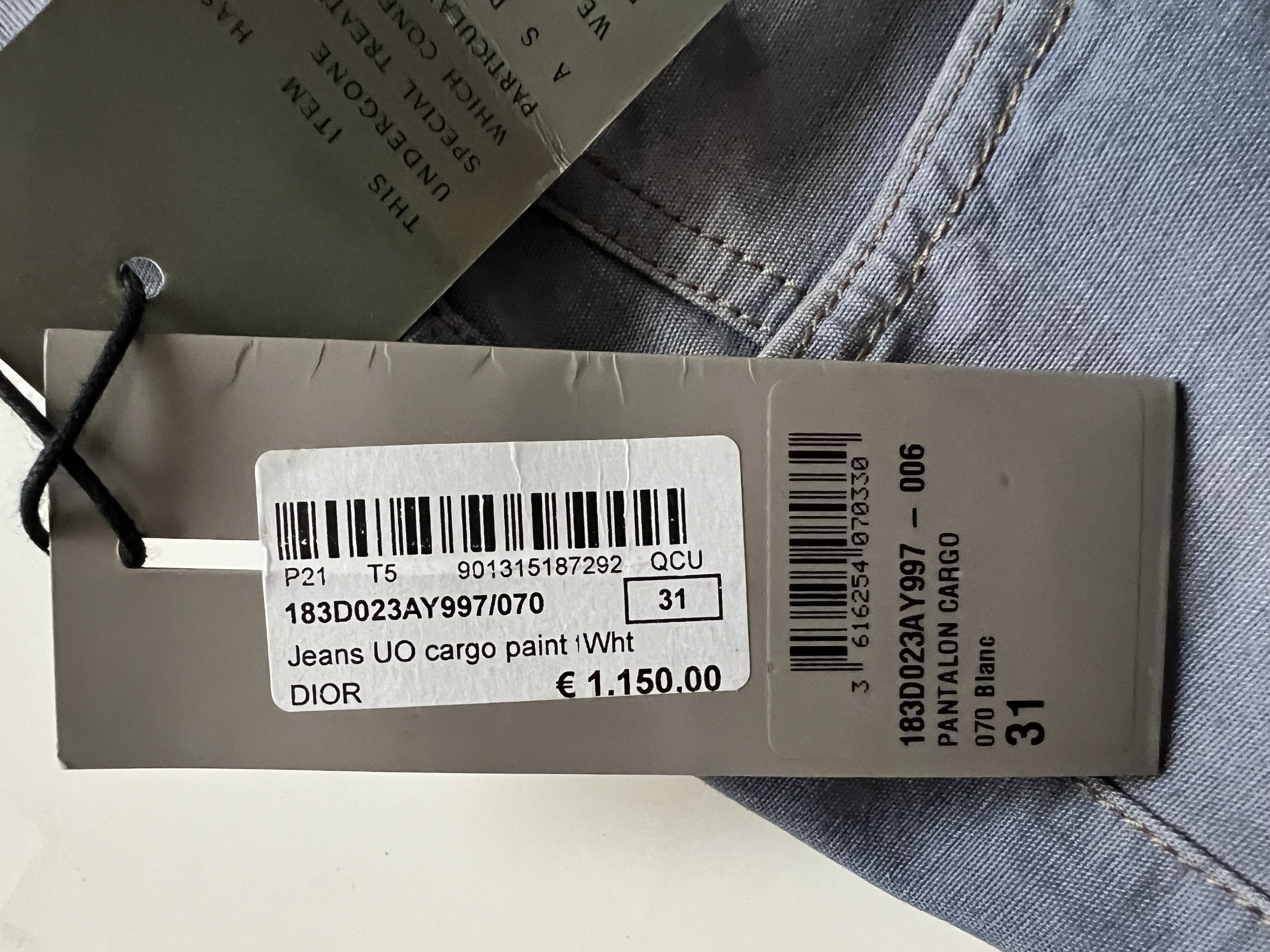 Dior Dior Jeans Embroidery AsteroDior Size US 31 - 18 Thumbnail