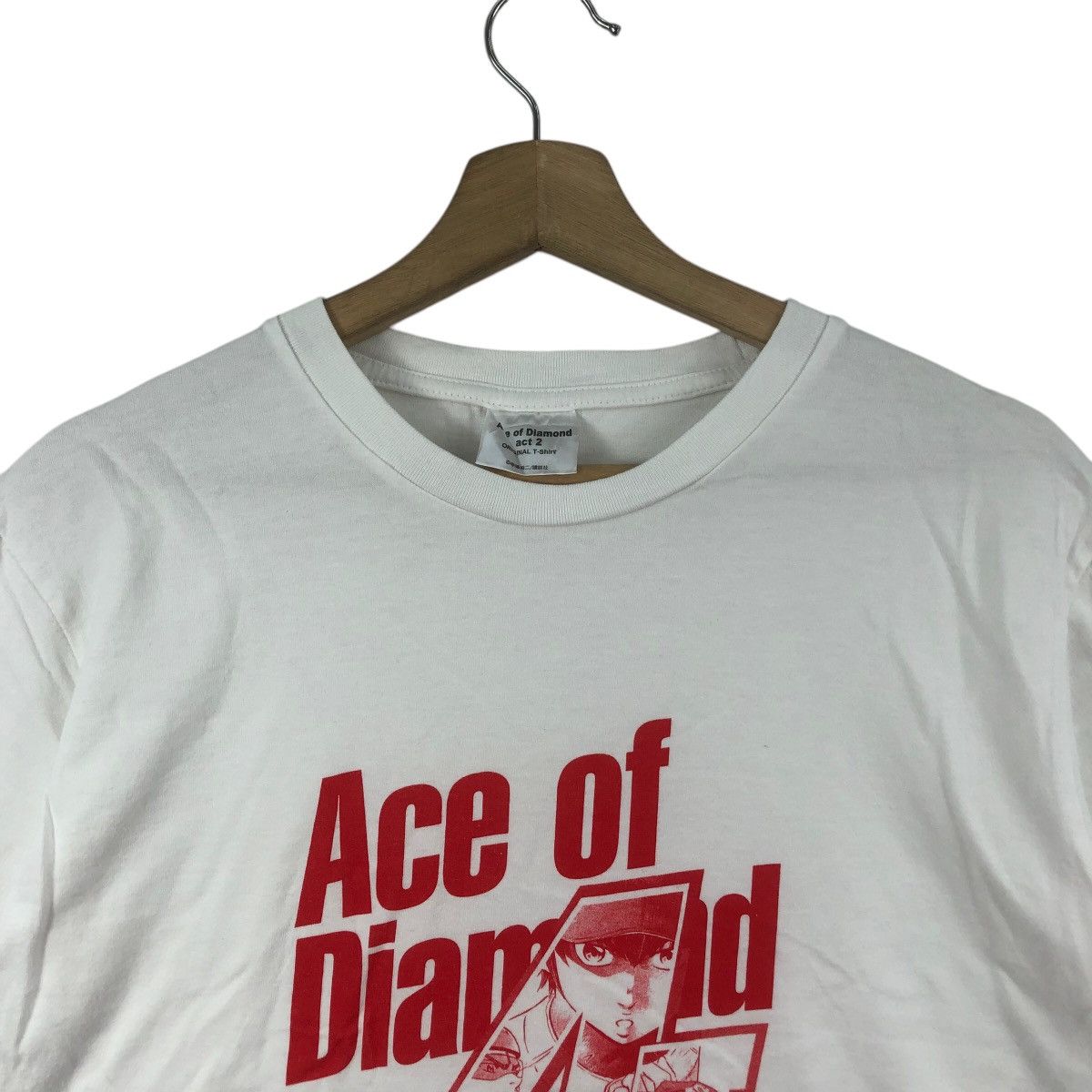 Vintage GU x ACE OF DIAMOND Act 2 Manga Anime Baseball Tee Shirt Size US S / EU 44-46 / 1 - 2 Thumbnail