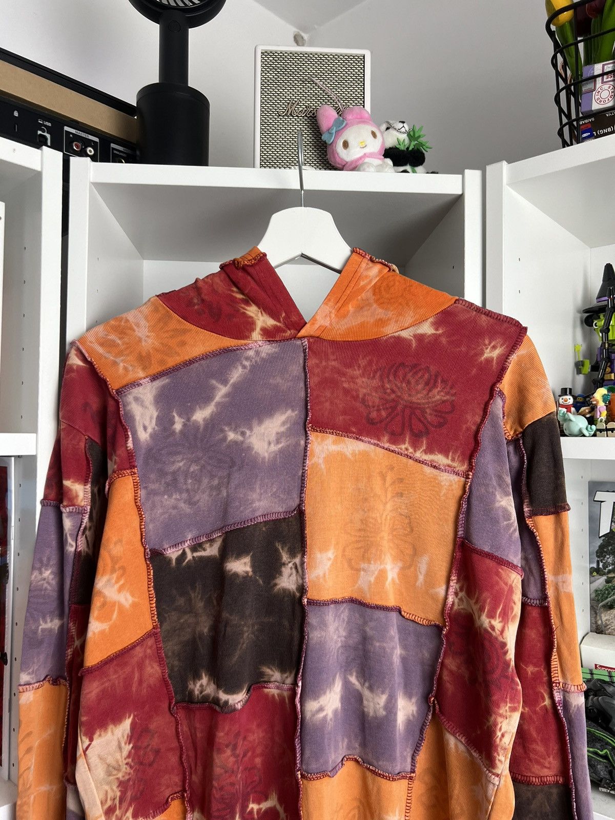 Other Vintage patchwork hippie style hoodie L Woodstock fairy y2k Size US M / EU 48-50 / 2 - 3 Thumbnail
