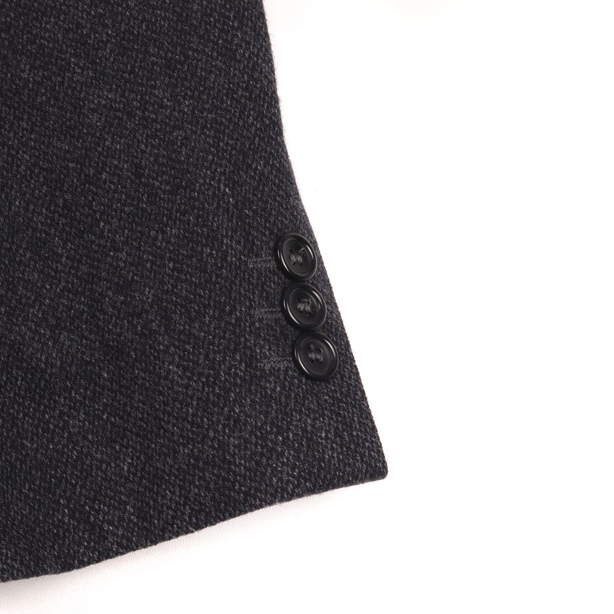 Hugo Boss Vintage Blazer Jacket Hugo Boss Lambs Wool Dark Gray Size 46R - 12 Thumbnail