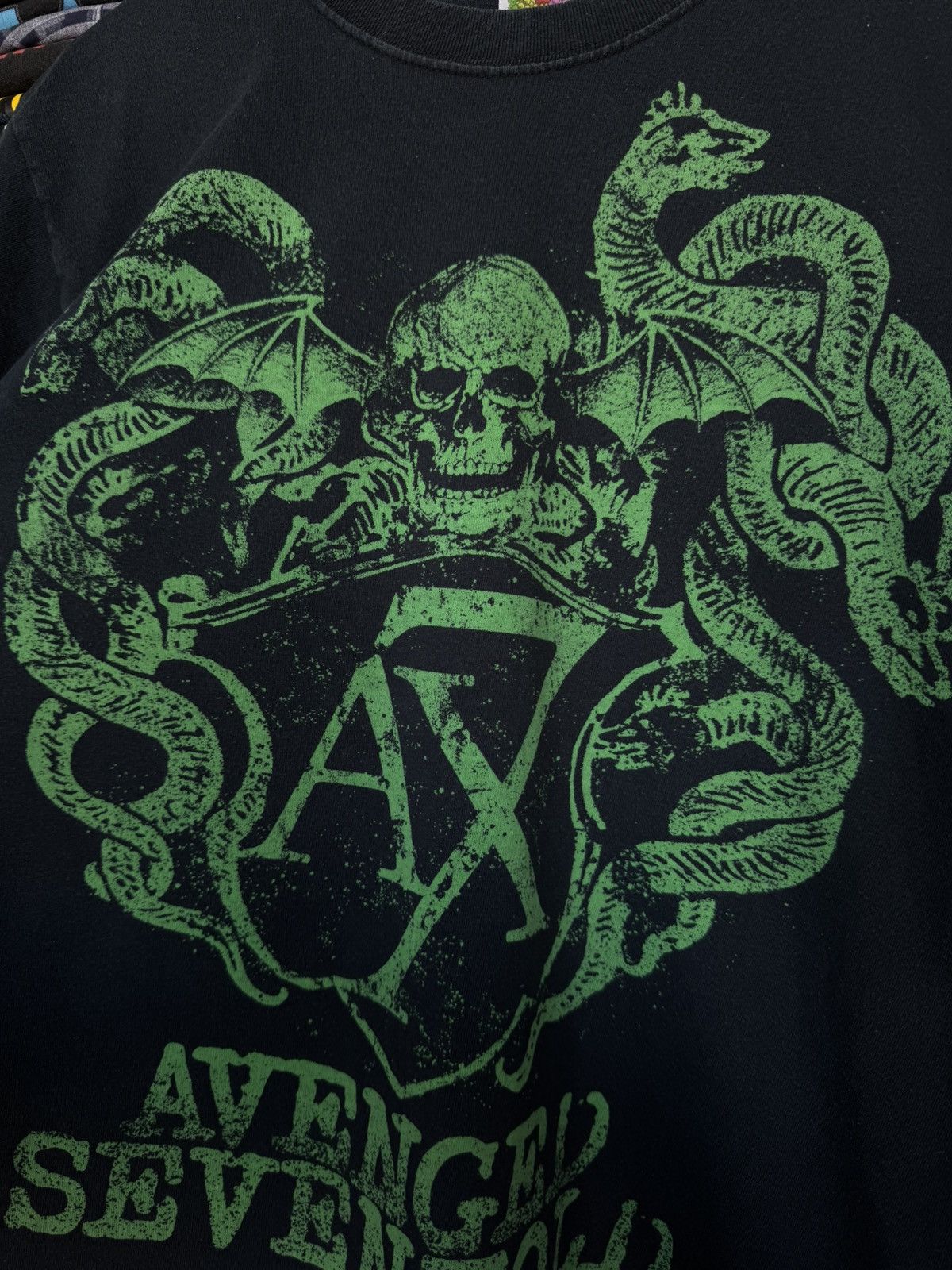 Vintage Fruit Heavy cotton Avenged Sevenfold 2007 tee Size US M / EU 48-50 / 2 - 3 Thumbnail