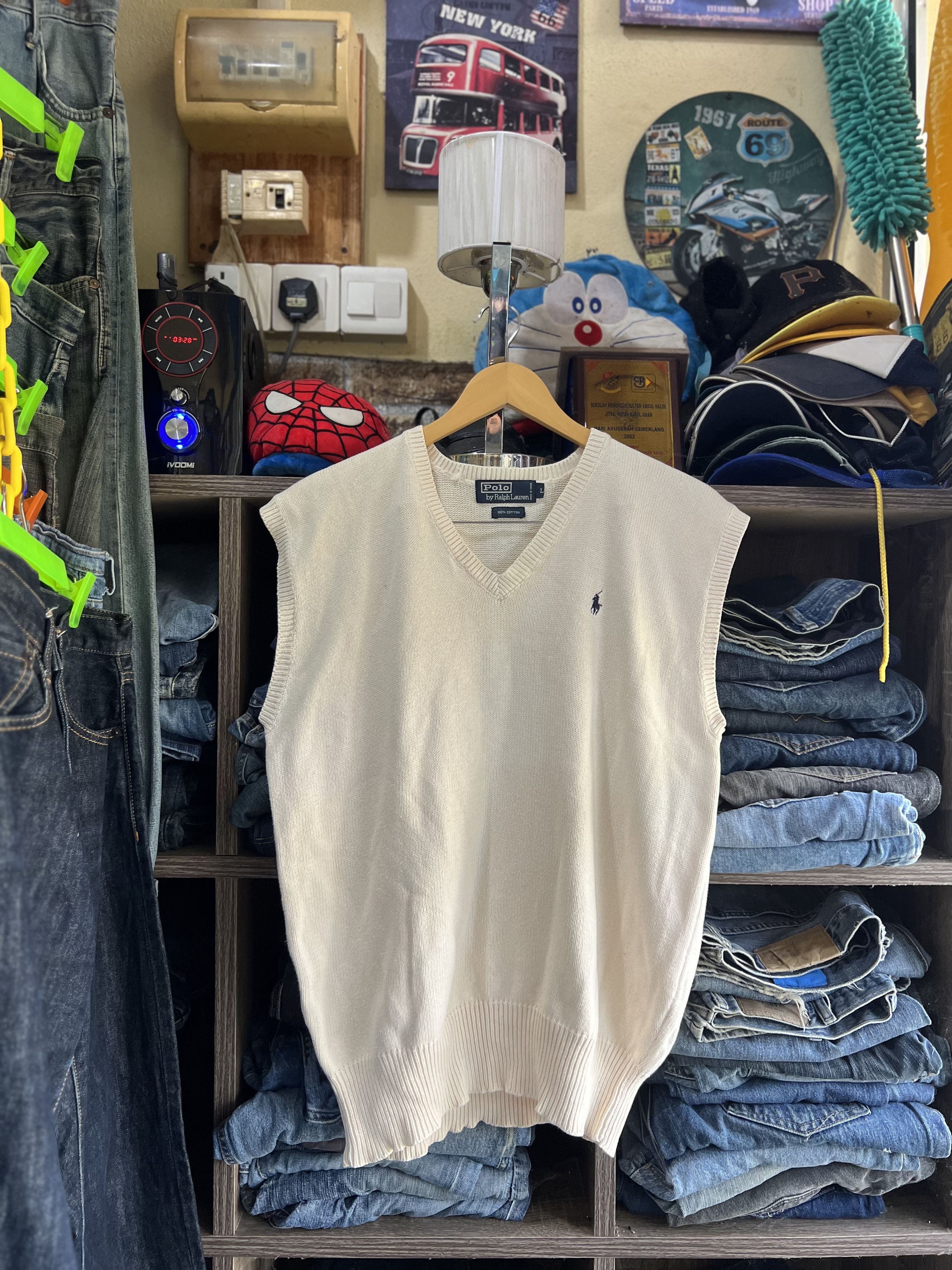 Polo Ralph Lauren 🔥Vintage Polo Ralph Lauren Knit Vest Size US M / EU 48-50 / 2 - 11 Thumbnail