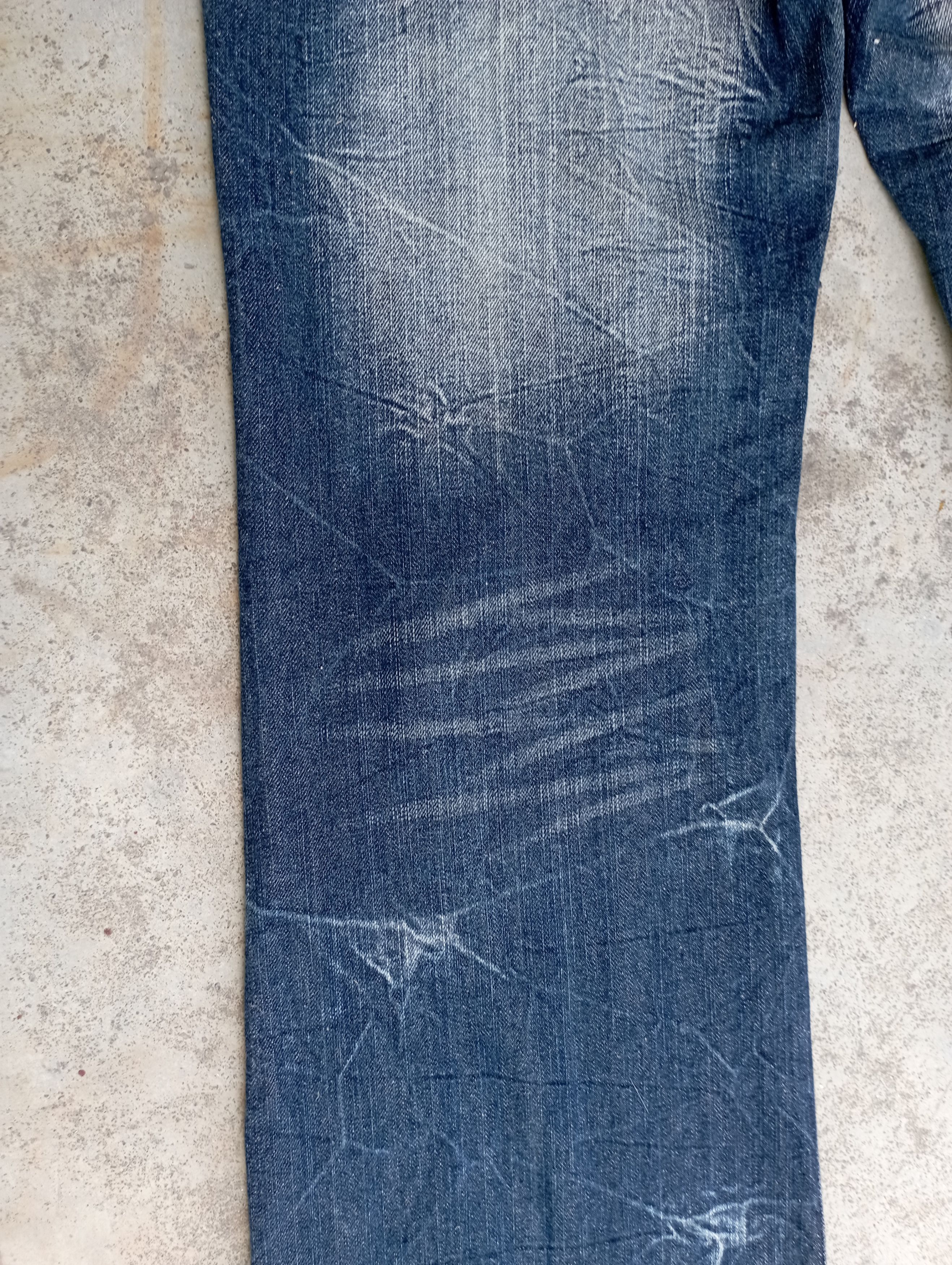 Tornado Mart Super Flare Jeans Japan lightning Wash Baggy Flare Jeans Size US 30 / EU 46 - 13 Thumbnail