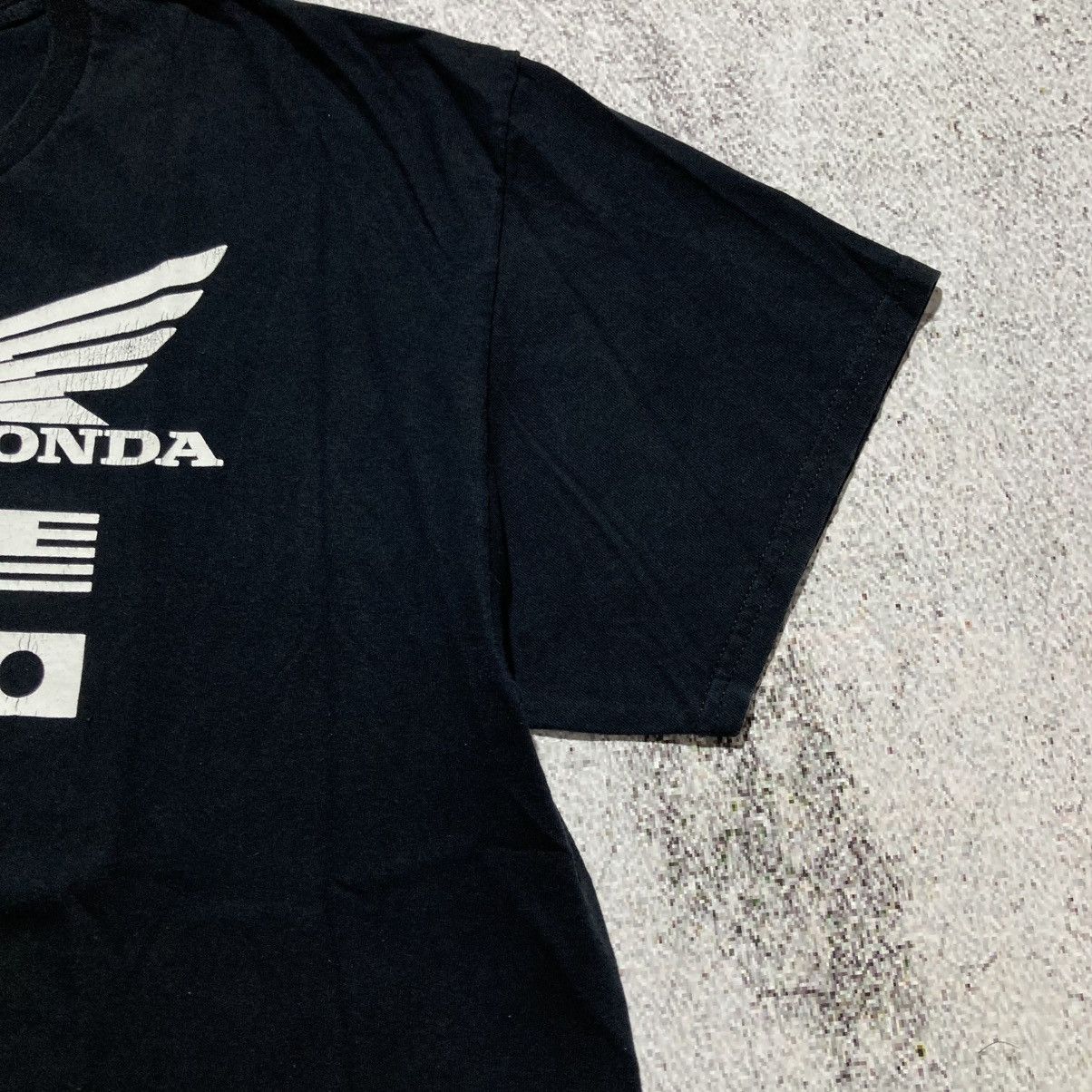 Honda Vintage Honda Hot Lap Logo Graphic T-shirt Black Size US XL / EU 56 / 4 - 7 Thumbnail