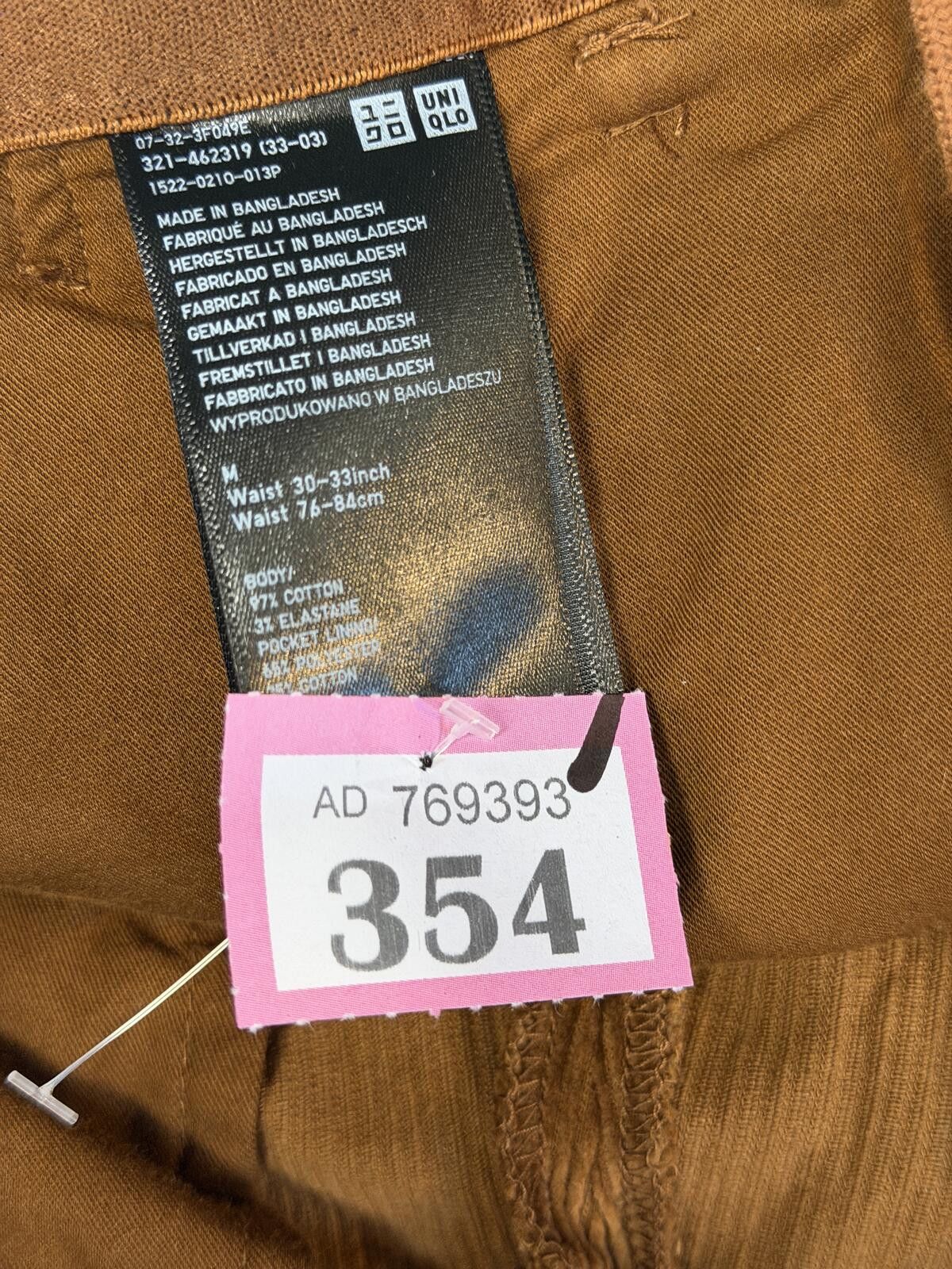 Other Uniqlo brown trousers in size M Size ONE SIZE - 3 Thumbnail