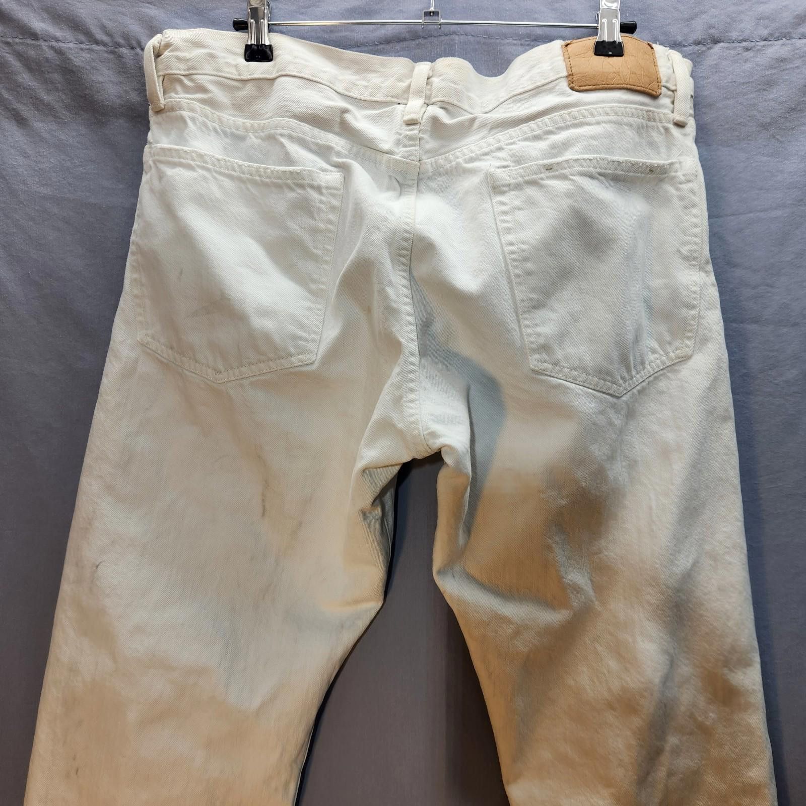 Polo Ralph Lauren Polo Varick Slim Straight White Jeans Size 36x32 Size US 36 / EU 52 - 7 Thumbnail