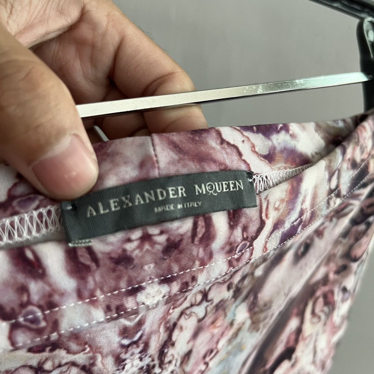 Alexander McQueen Alexander McQueen Purple Kaleidoscope Print Leggings Size 24" / US 00 / IT 34 - 5 Thumbnail