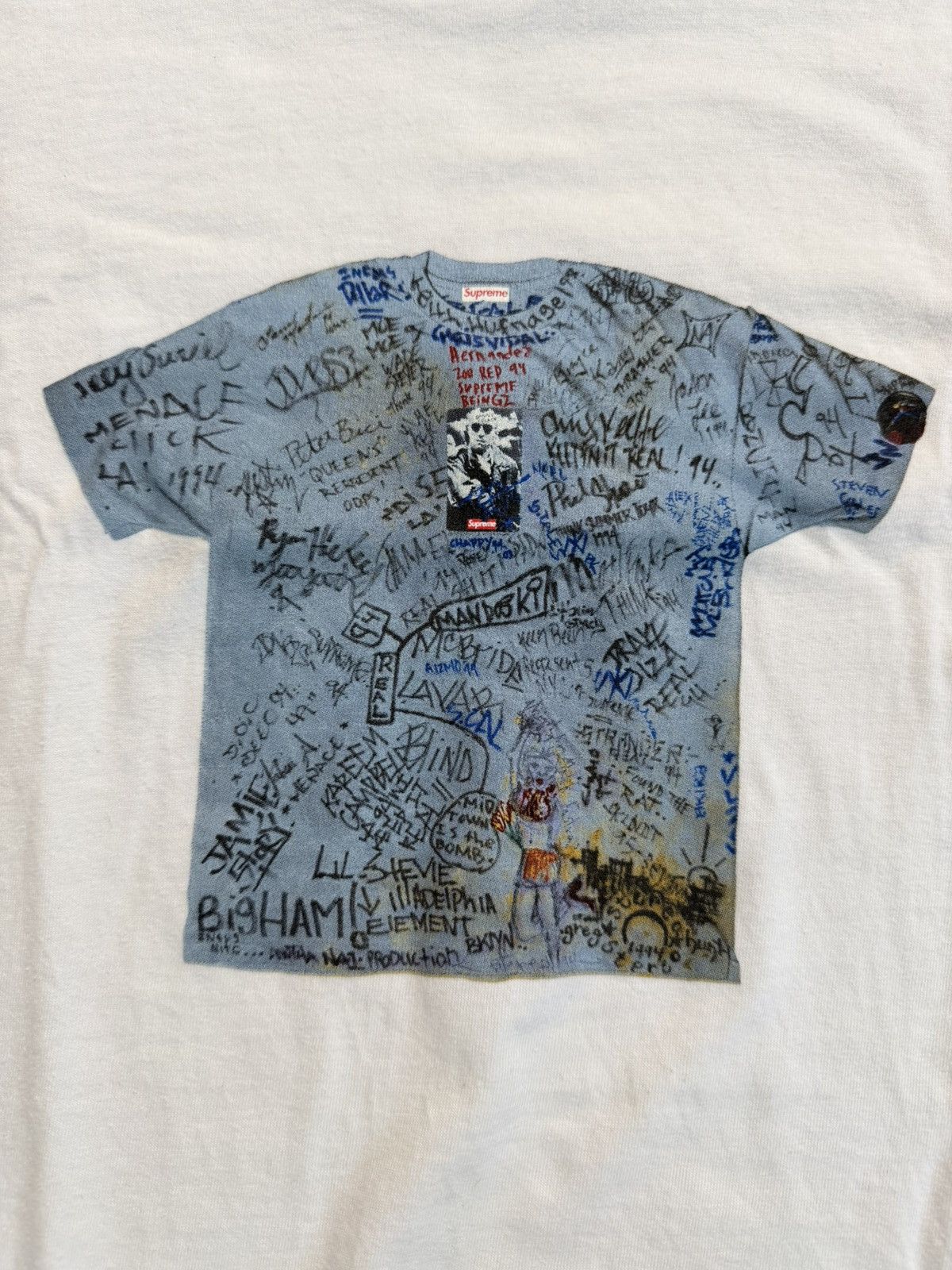 Supreme Supreme SS24 Supreme 30th Anniversary First Tee Size US L / EU 52-54 / 3 - 2 Thumbnail