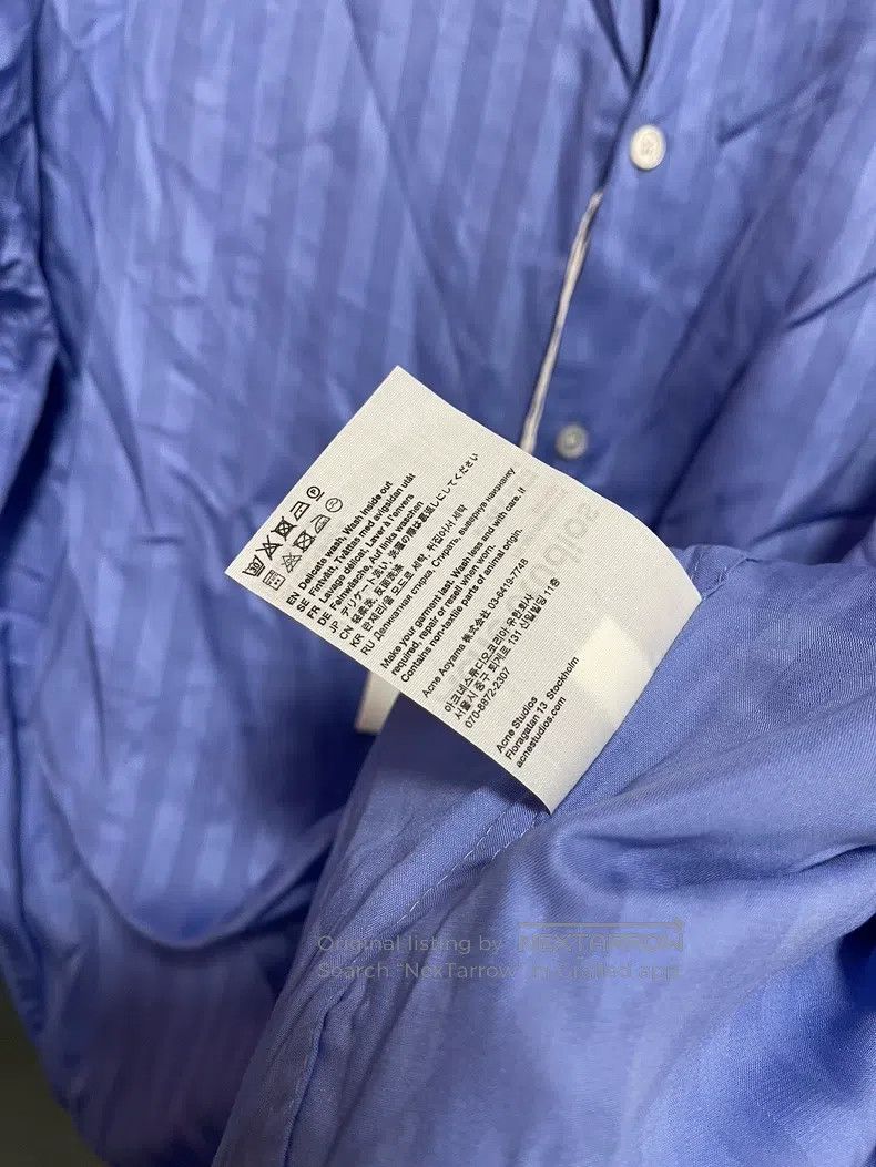 Acne Studios Acne Studios size:46 Button-Down Striped Shirt Size US XL / EU 56 / 4 - 7 Thumbnail