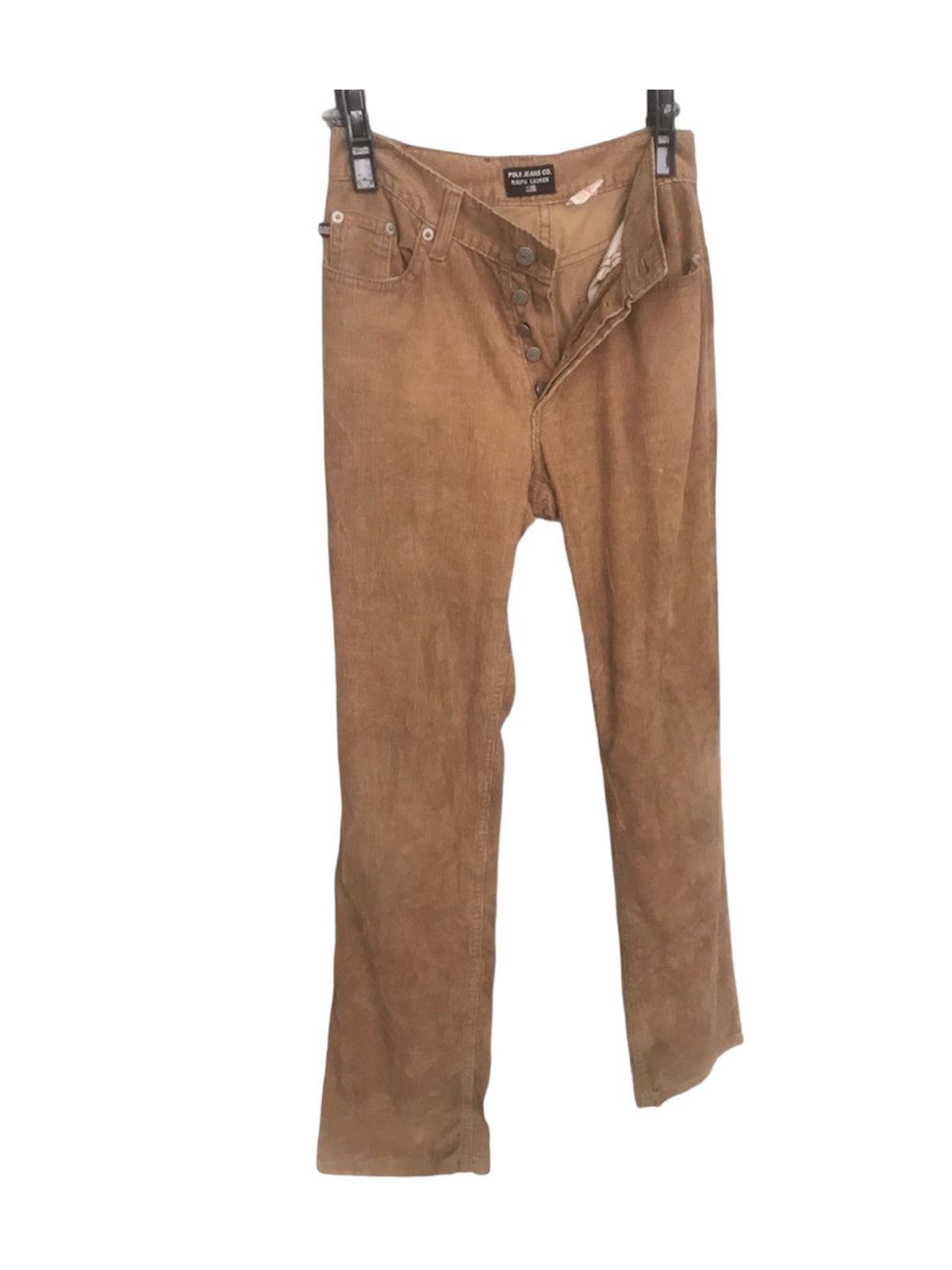 Polo Ralph Lauren Vintage 90s Ralph Lauren Button Fly Corduroy Pants Size US 28 / EU 44 - 3 Thumbnail