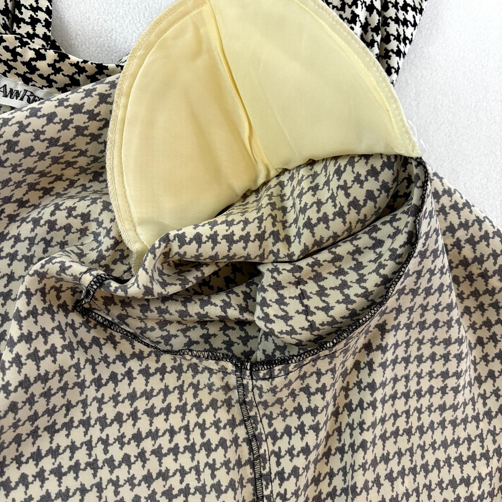 Other Mary Ann Restivo 100% Silk Size 12 Women's Collared w/Tie Lo Size XL / US 12-14 / IT 48-50 - 15 Thumbnail