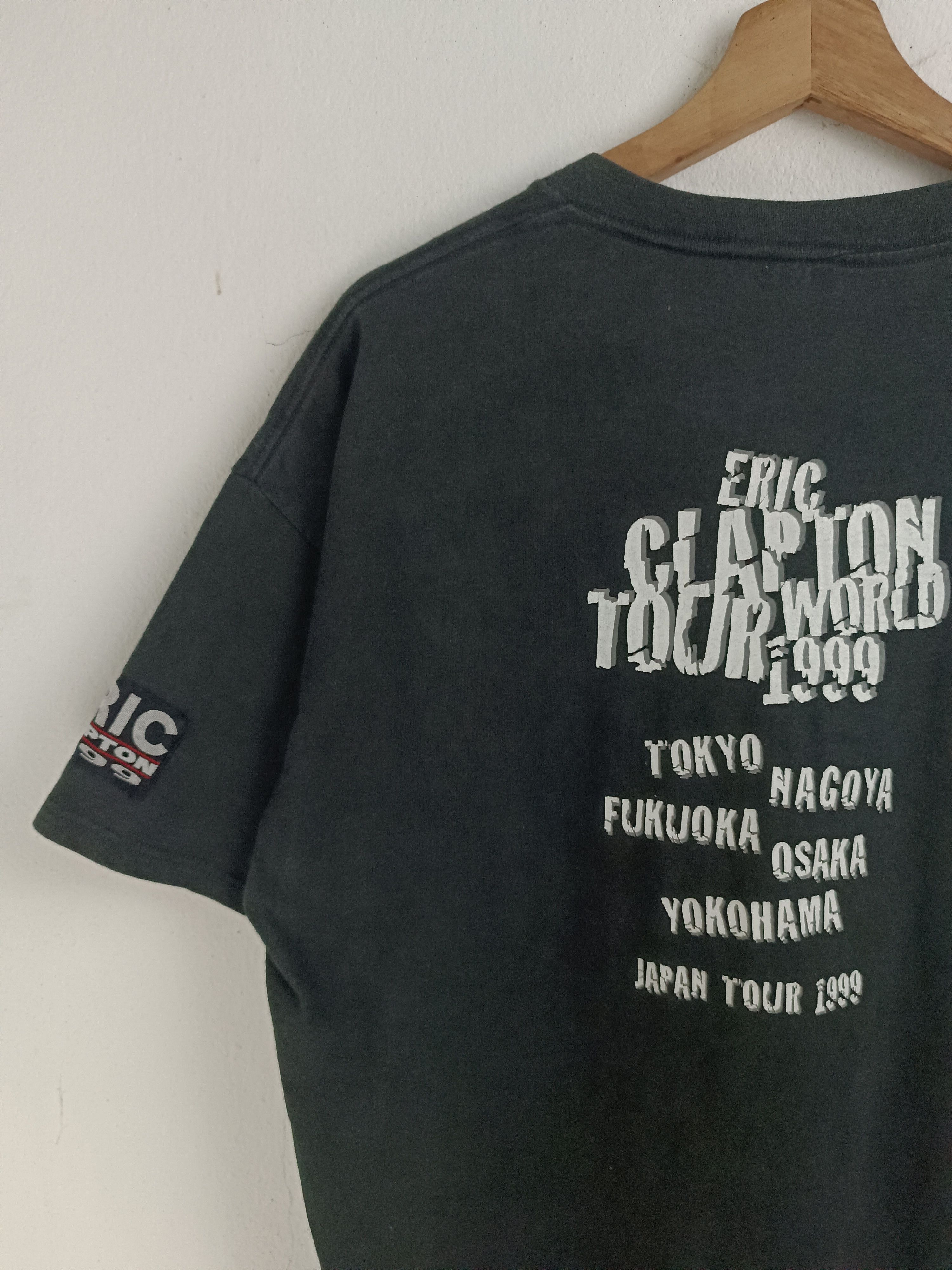 Band Tees VINTAGE 90'S ERIC CLAPTON JAPAN TOUR VERY RARE ROCK BEATLES Size US L / EU 52-54 / 3 - 12 Thumbnail