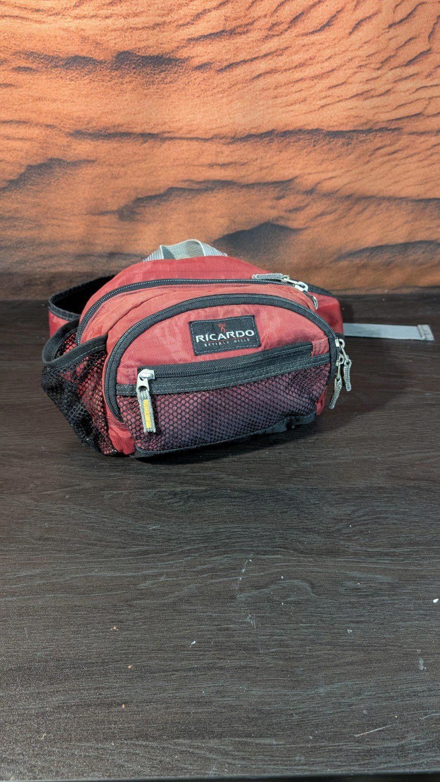 Other Y2K Red Ricardo Beverly Hills Multi Storage Fanny Pack Bag Size ONE SIZE - 1 Thumbnail