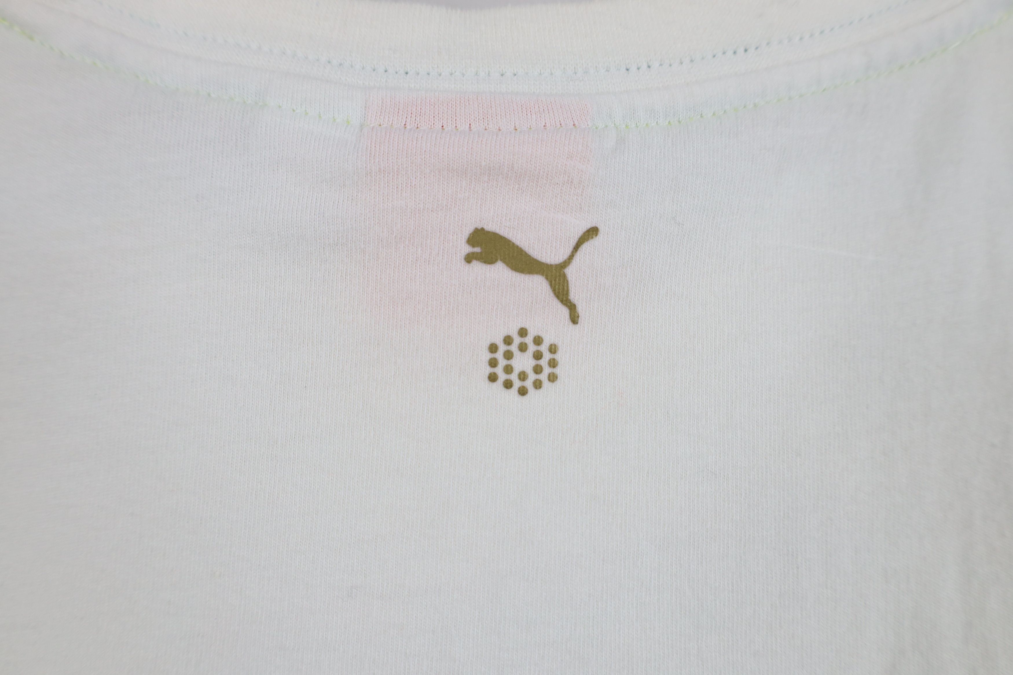 Puma Puma Golf Spell Out Get A Grip Short Sleeve T-Shirt White Size US M / EU 48-50 / 2 - 9 Thumbnail