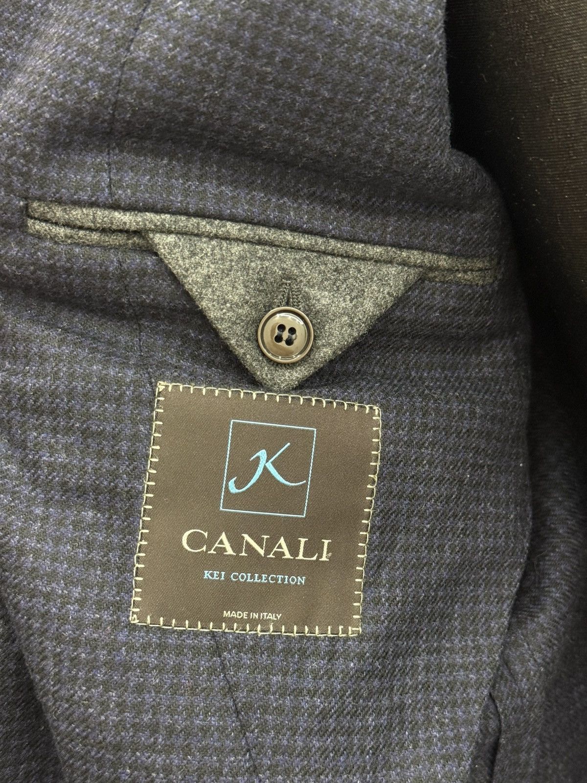 Canali Canali Kei Collection Blazer Jacket Size US XL / EU 56 / 4 - 7 Thumbnail