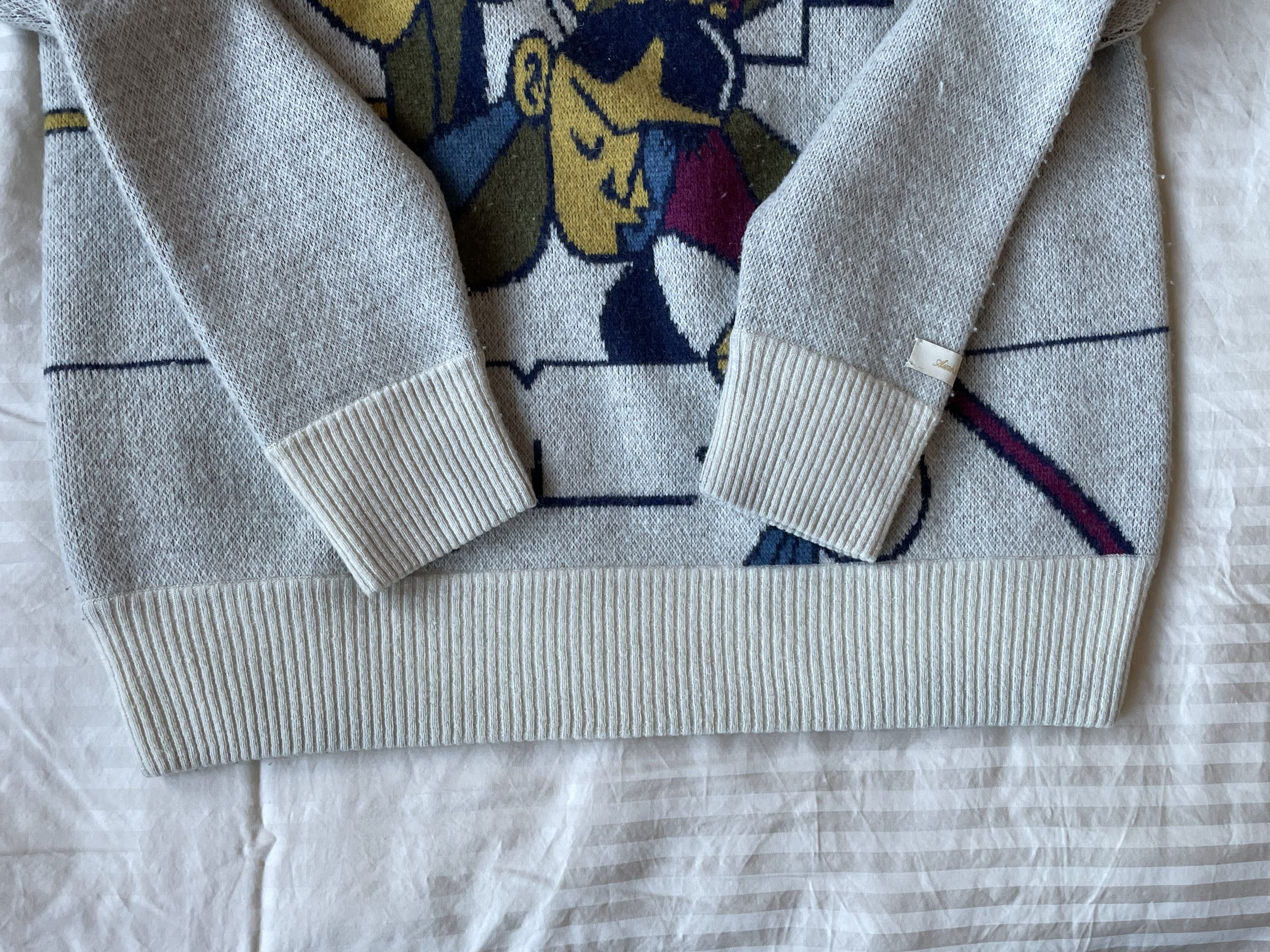 Aime Leon Dore Aime Leon Dore Molina Tape Up Knit Sweater Size US M / EU 48-50 / 2 - 4 Thumbnail