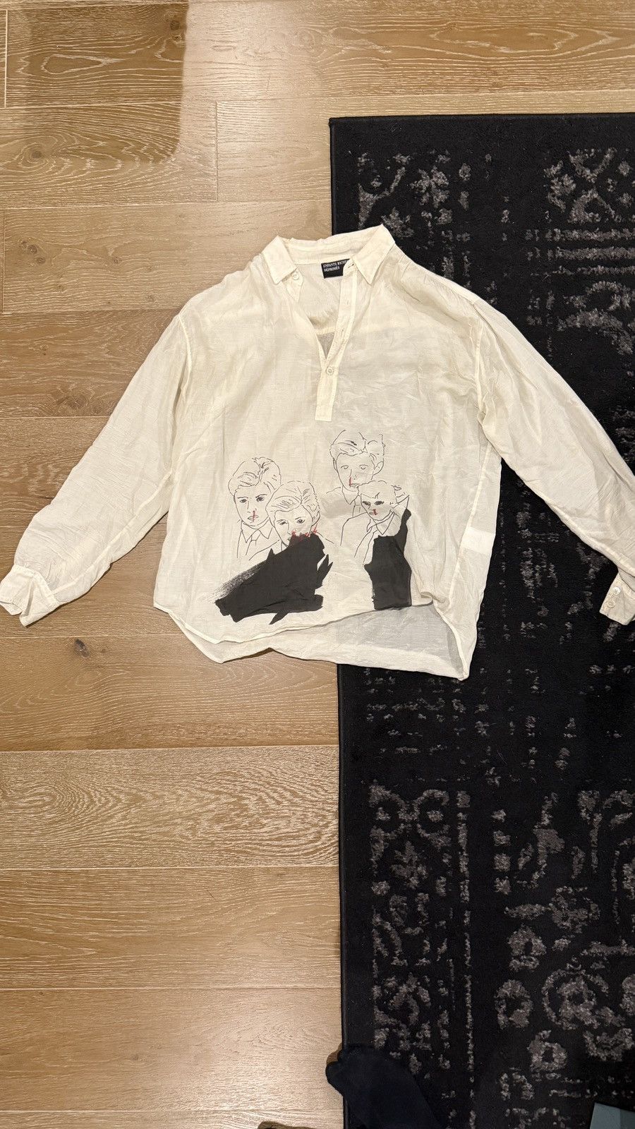 Enfants Riches Deprimes **GRAIL** ERD BARRON TRUMP nosebleed silk button up Size US M / EU 48-50 / 2 - 2 Thumbnail