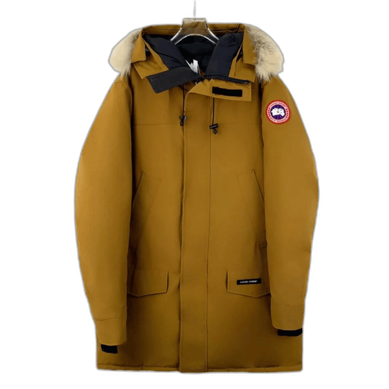 Canada Goose Hooded Parka with Fur Trim