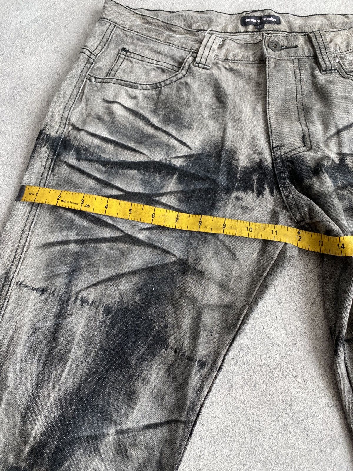 Japanese Brand × Tornado Mart Semantic Design Tiger Stripe Jeans Size US 33 - 6 Thumbnail