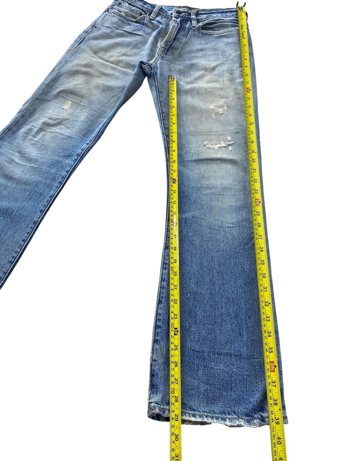 Gap Gap Faded Wash Distressed Style Boot Cut Jeans Size US 28 / EU 44 - 8 Thumbnail