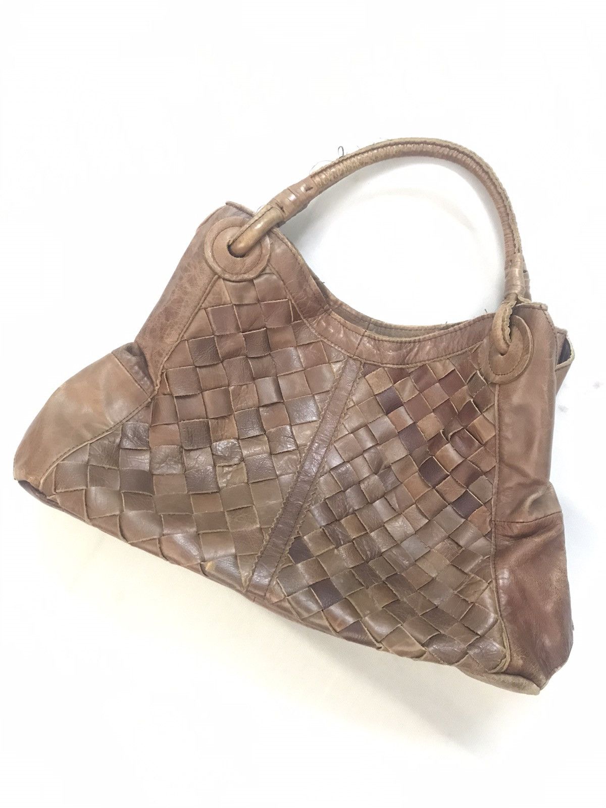 If Six Was Nine Goa - Leather Patch & Braid Shoulder Bag Size ONE SIZE - 3 Thumbnail