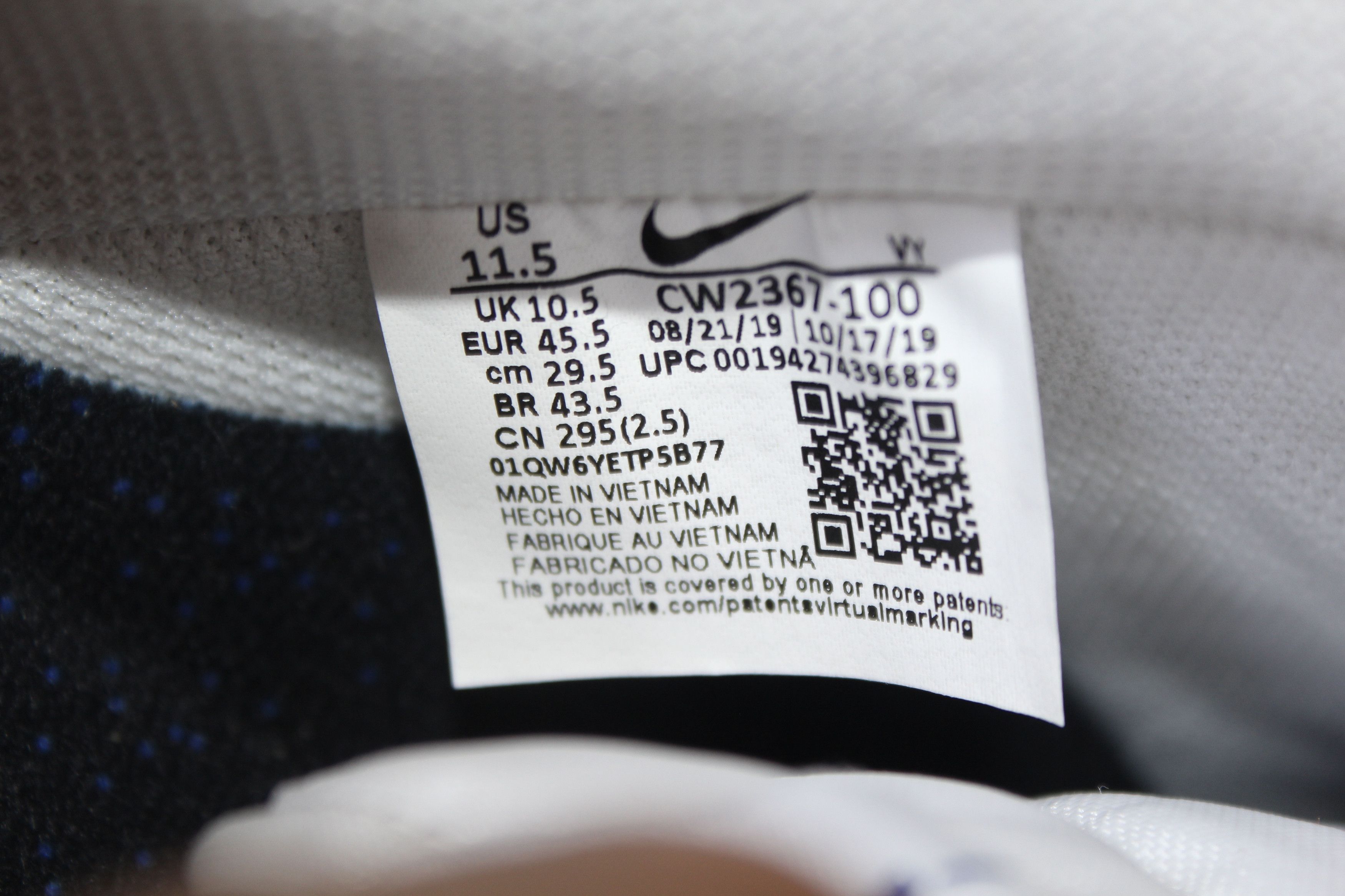 Nike 2020 Nike Air Force 1 Low Paris Game New Size 11.5 Size US 11.5 / EU 44-45 - 7 Thumbnail