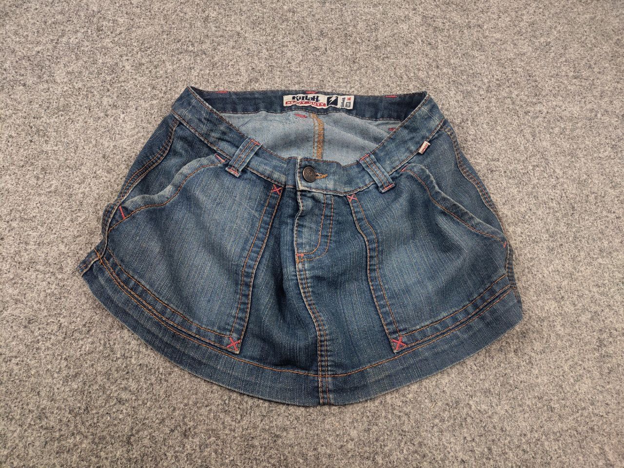 Miss Sixty Miss Sixty Killah Vintage Denim mini Skirt hysteric LGB Size 30" / US 8 / IT 44 - 2 Thumbnail
