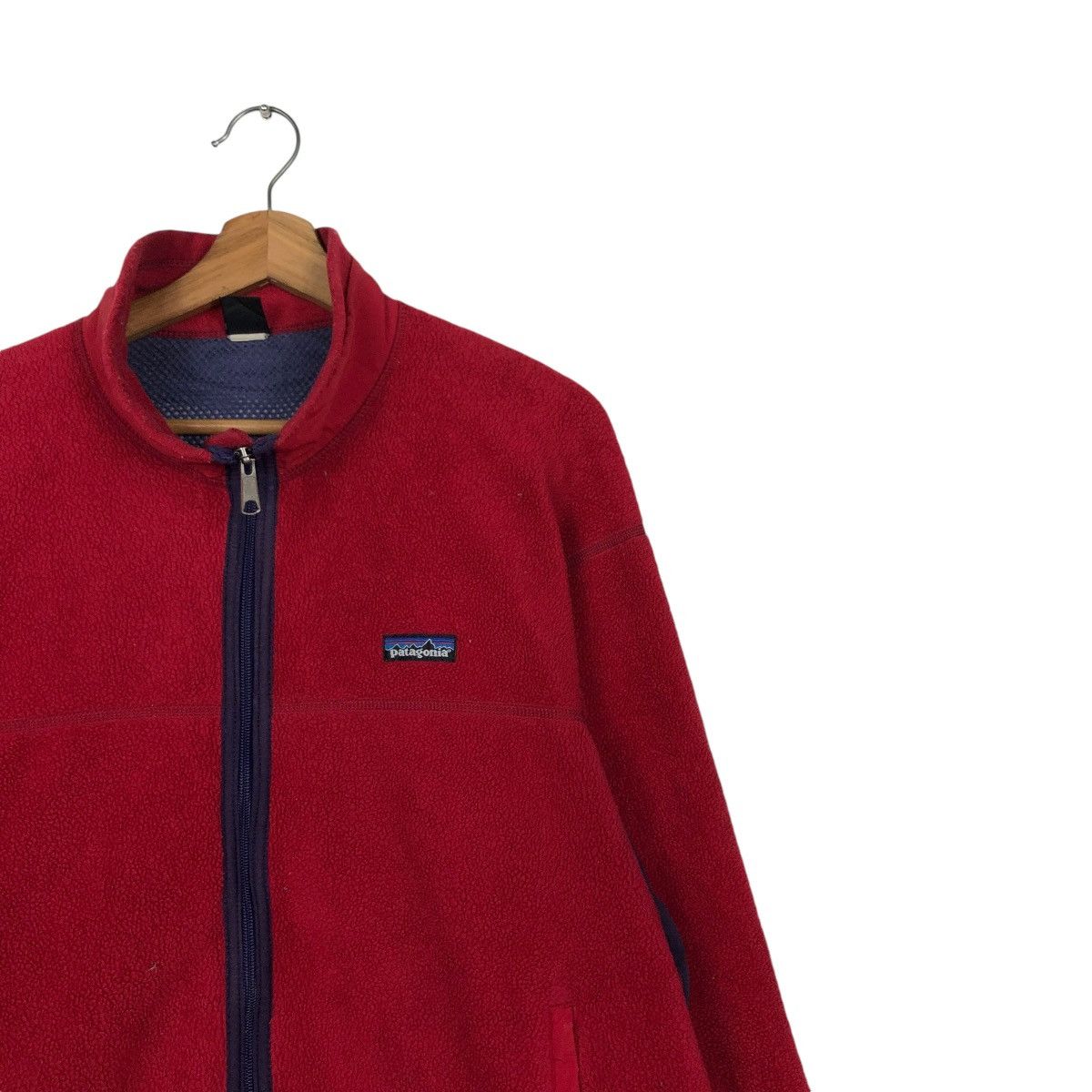 Patagonia 🔥VINTAGE FLEECE ZIPPER JACKET PATAGONIA MADE IN USA Size US L / EU 52-54 / 3 - 8 Thumbnail