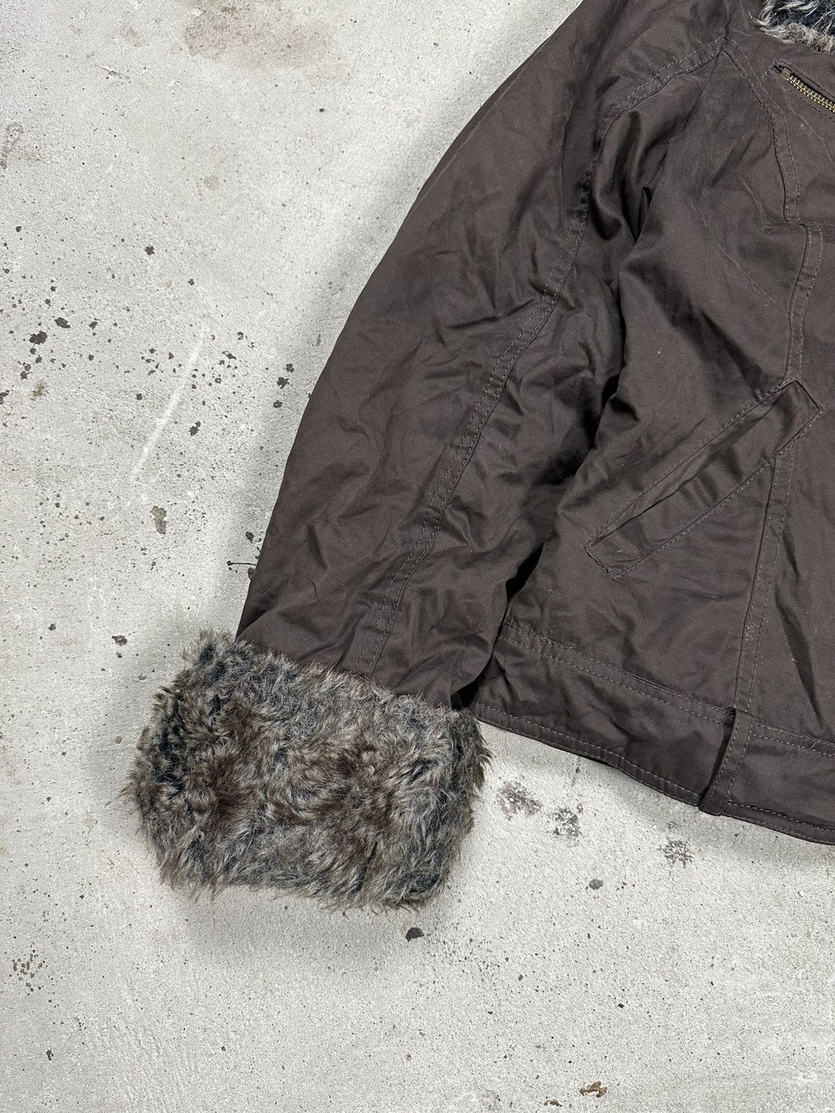 If Six Was Nine × Japanese Brand × Le Grande Bleu (L.G.B.) Vintage Y2K Faux Fur Brown Afghan Bomber Jacket penny lane Size US M / EU 48-50 / 2 - 4 Thumbnail