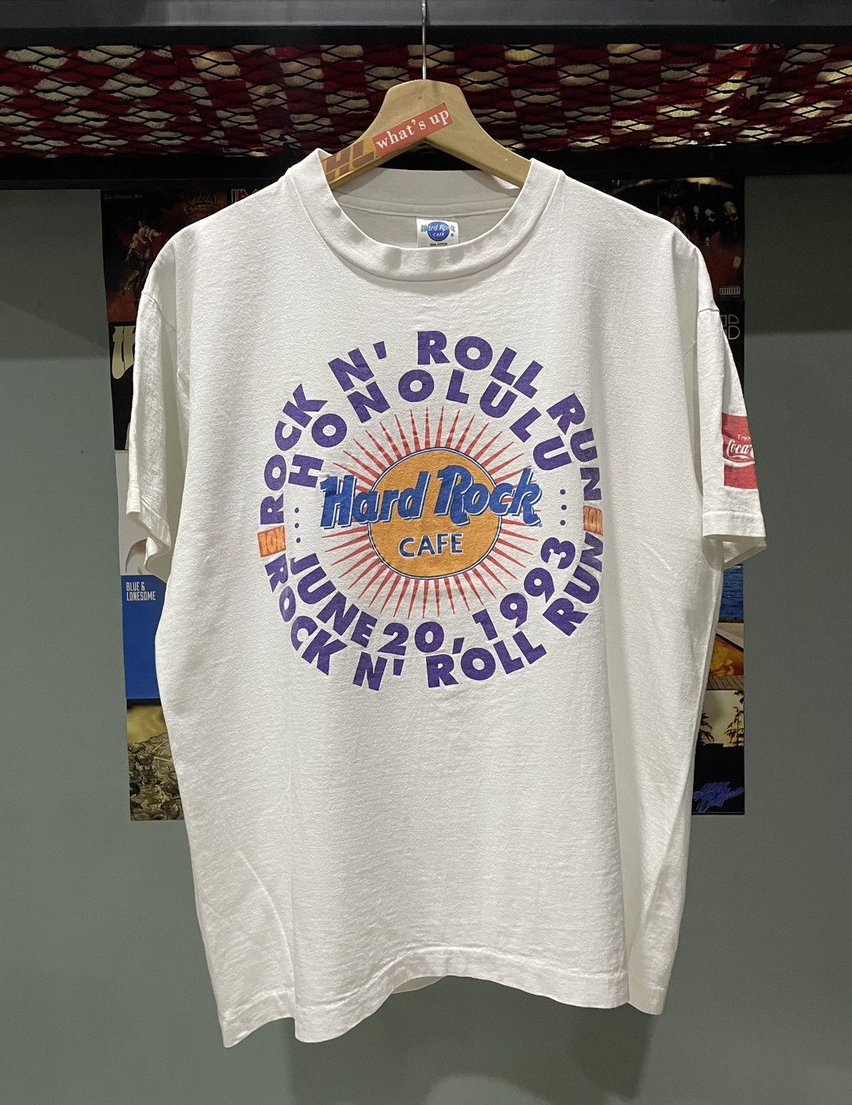 Hard Rock Cafe × Vintage Vintage HRC Rock N Roll Honolulu Tee Size US L / EU 52-54 / 3 - 1 Thumbnail