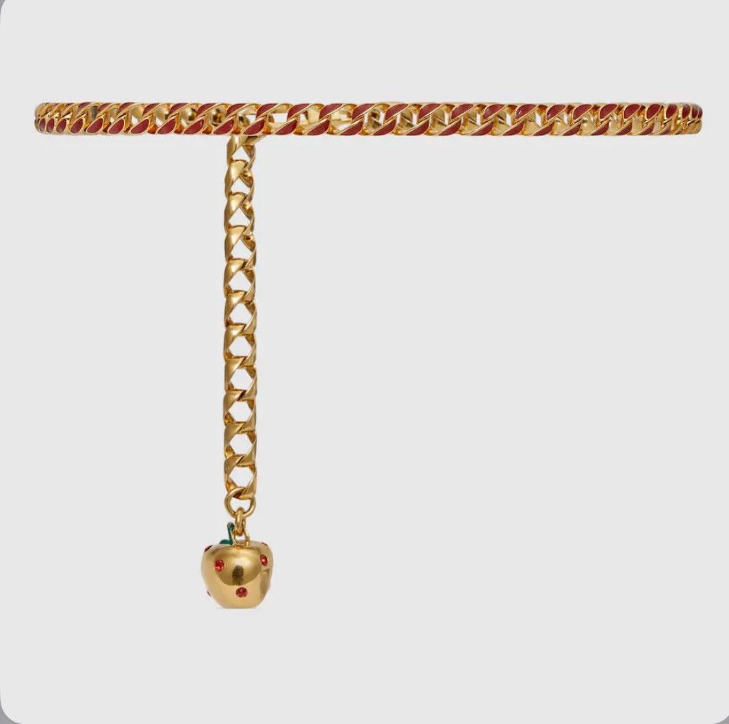 Gucci Gucci Gold Chain Belt Size ONE SIZE - 13 Thumbnail