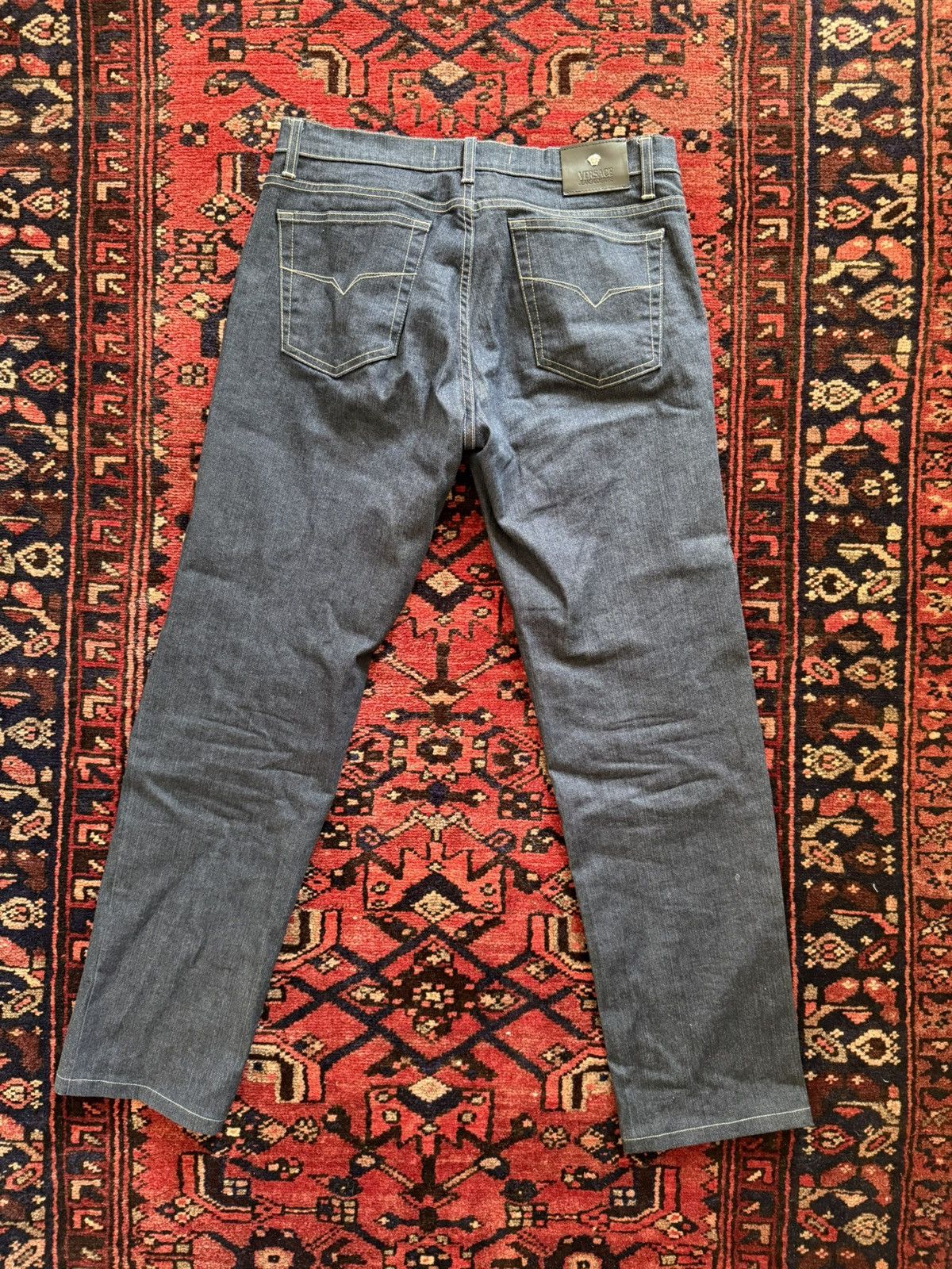 Versace Jeans Couture Versace Jean Couture Vintage Dark Blue Jeans size 32 Size US 32 / EU 48 - 5 Thumbnail