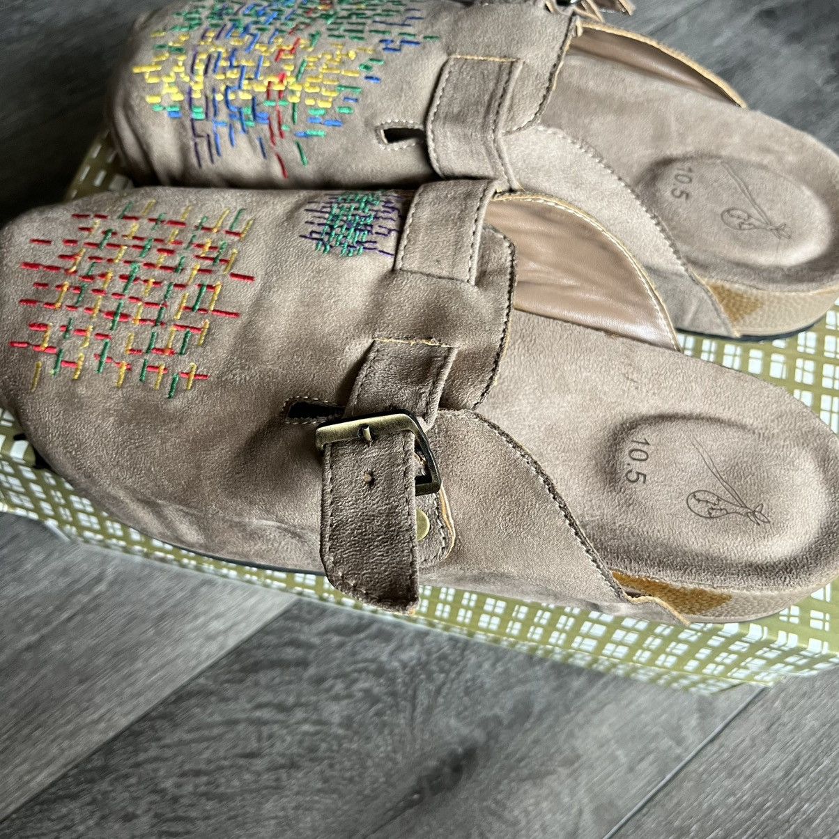 Kentucky Boy Tyler Kentucky Boy Tyler Dogma Mock Mend Mule Sandals Clogs Folk Size US 10.5 / EU 43-44 - 5 Thumbnail