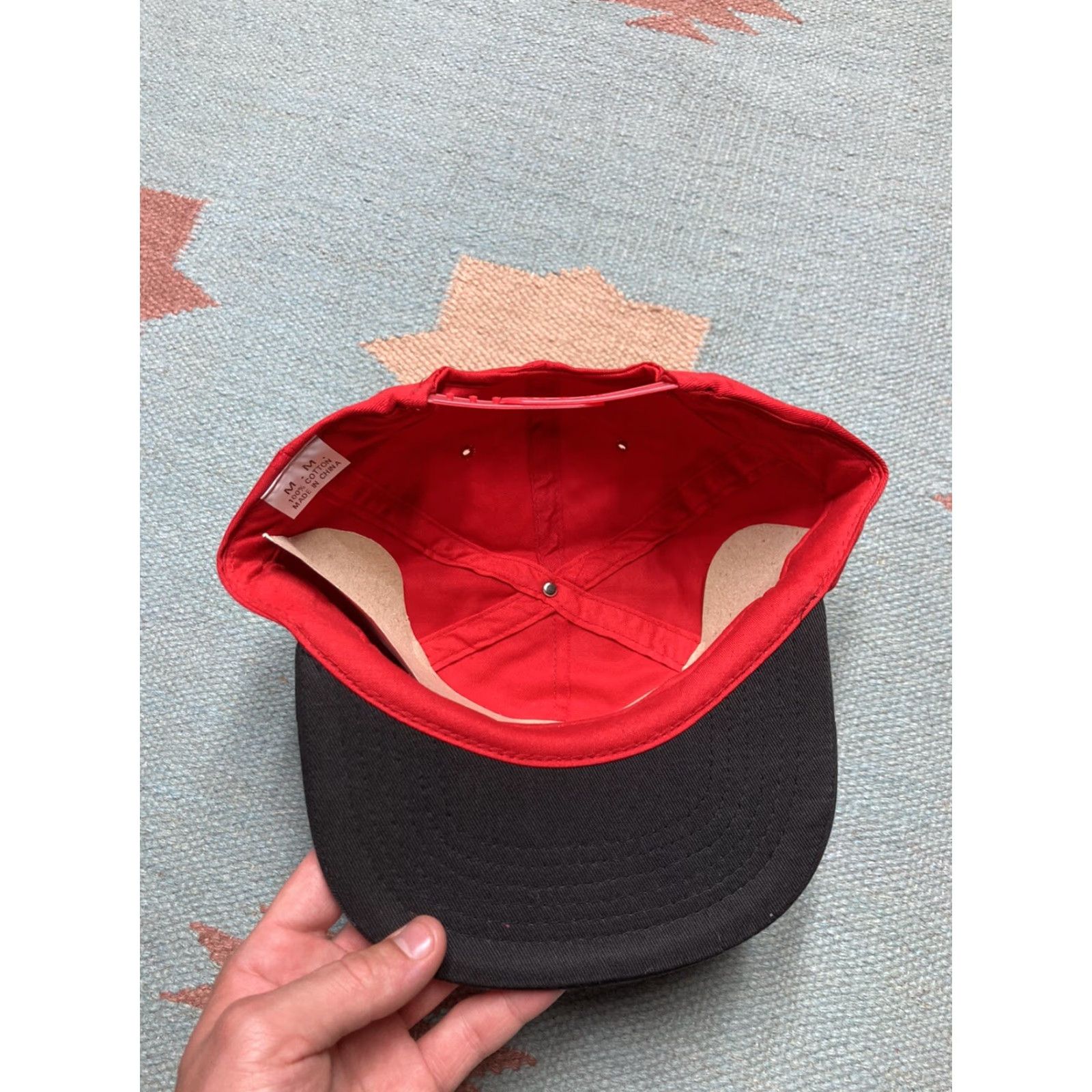 NASCAR VINTAGE Nascar Kendall motor oil racing hat snapback Kyle petty 42 1995 NOS RED Adjustable Men Cap Size ONE SIZE - 5 Thumbnail