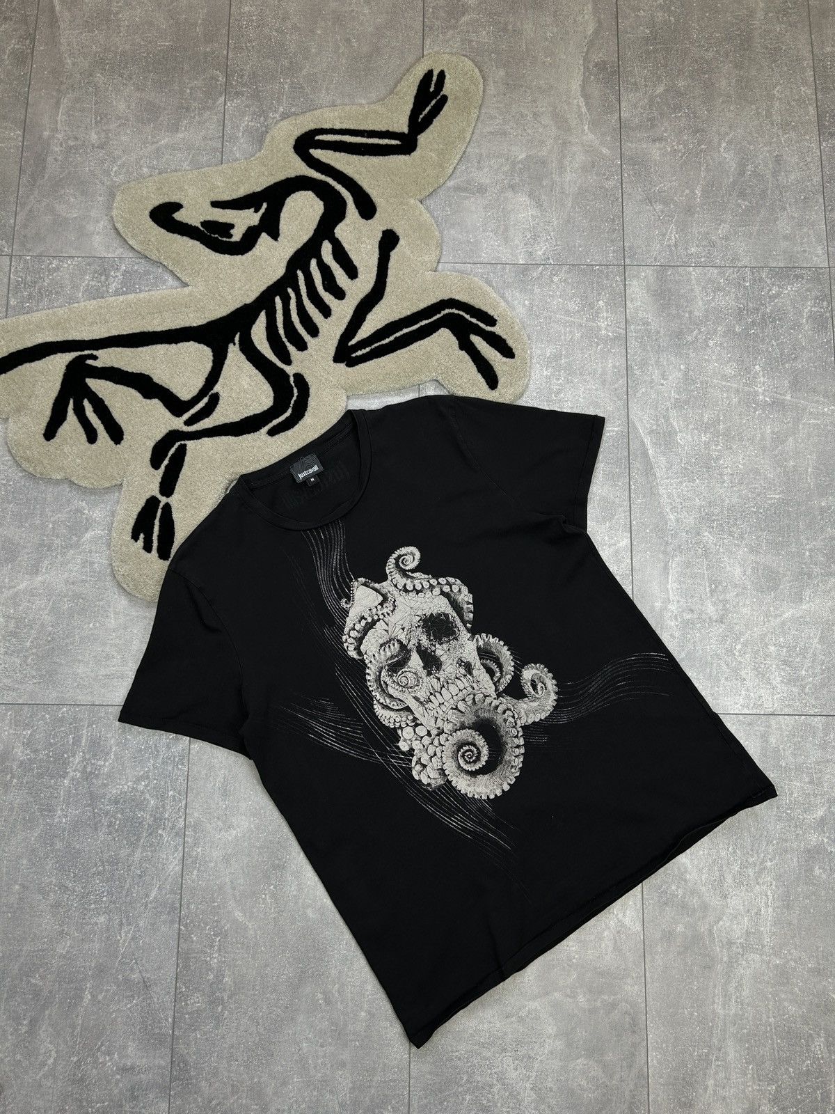 Just Cavalli × Vintage Mens Vintage Just Cavalli T-shirt luxury tee dragon Medusa Size US M / EU 48-50 / 2 - 2 Thumbnail