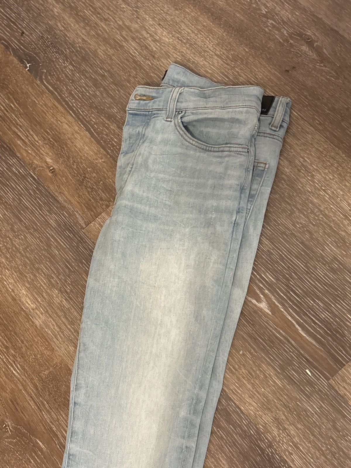 Amiri Denim Blue Amiri Jeans Size US 32 / EU 48 - 5 Thumbnail