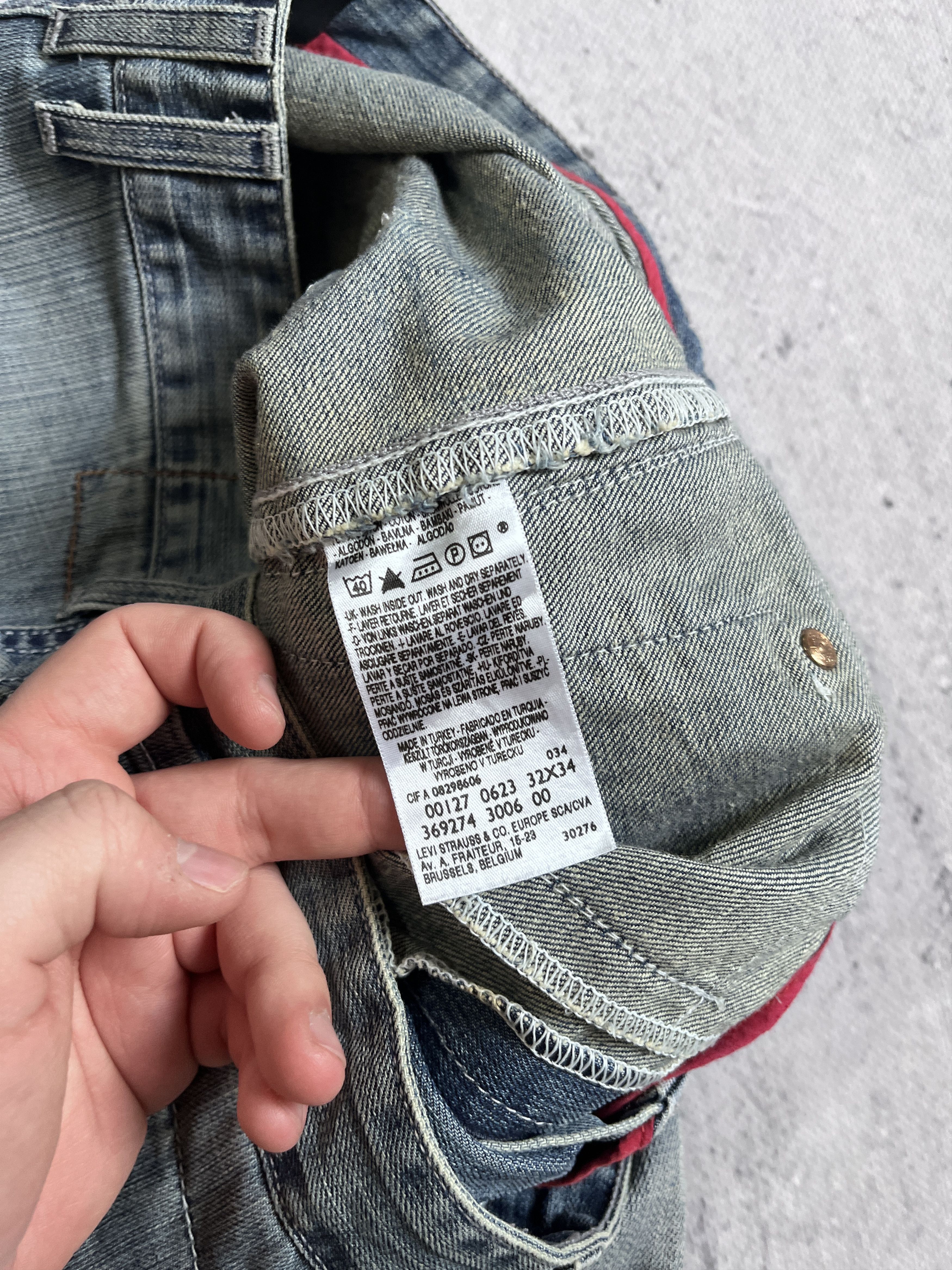 Levi's LEVI'S ENGINEERED JEANS 2006 TWISTED LEG VINTAGE DENIM PANTS Size US 32 / EU 48 - 17 Thumbnail
