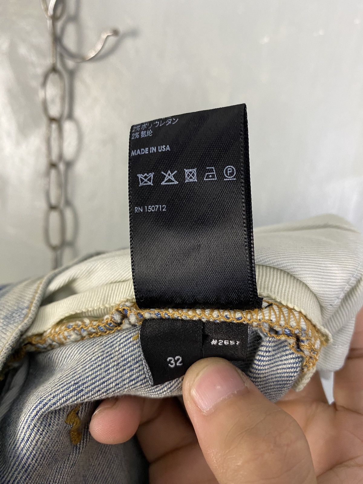 Amiri Amiri MX1 Clay Indigo Jeans Size US 32 / EU 48 - 15 Thumbnail