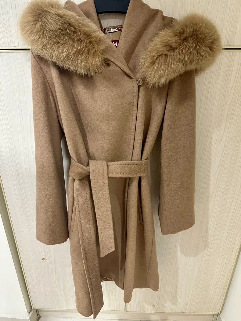 Max Mara Max Mara Hot Camel Coat Size S / US 4 / IT 40 - 2 Thumbnail