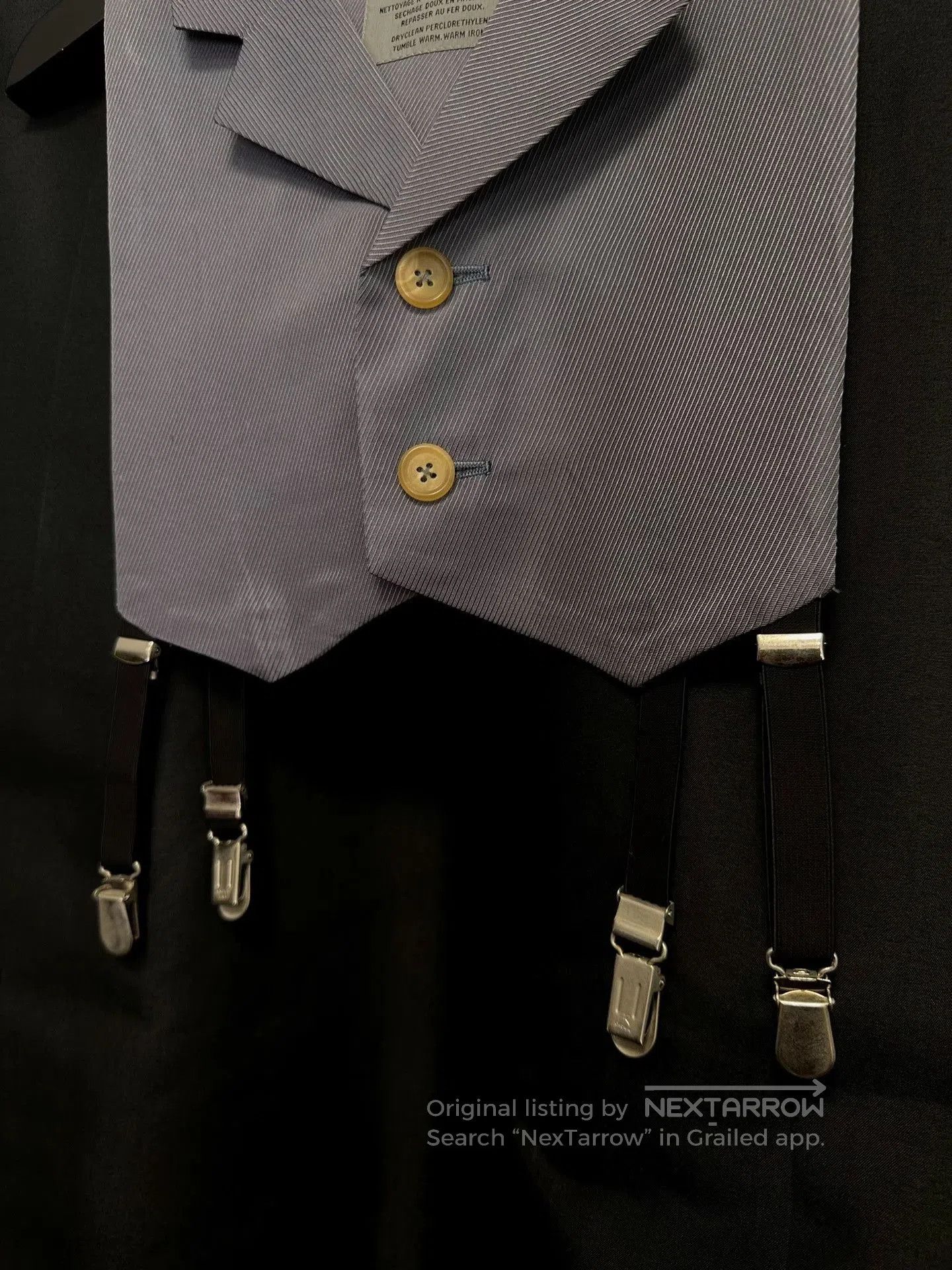 Yohji Yamamoto Yohji Yamamoto 1980s Suspender Vest. Size US M / EU 48-50 / 2 - 6 Thumbnail