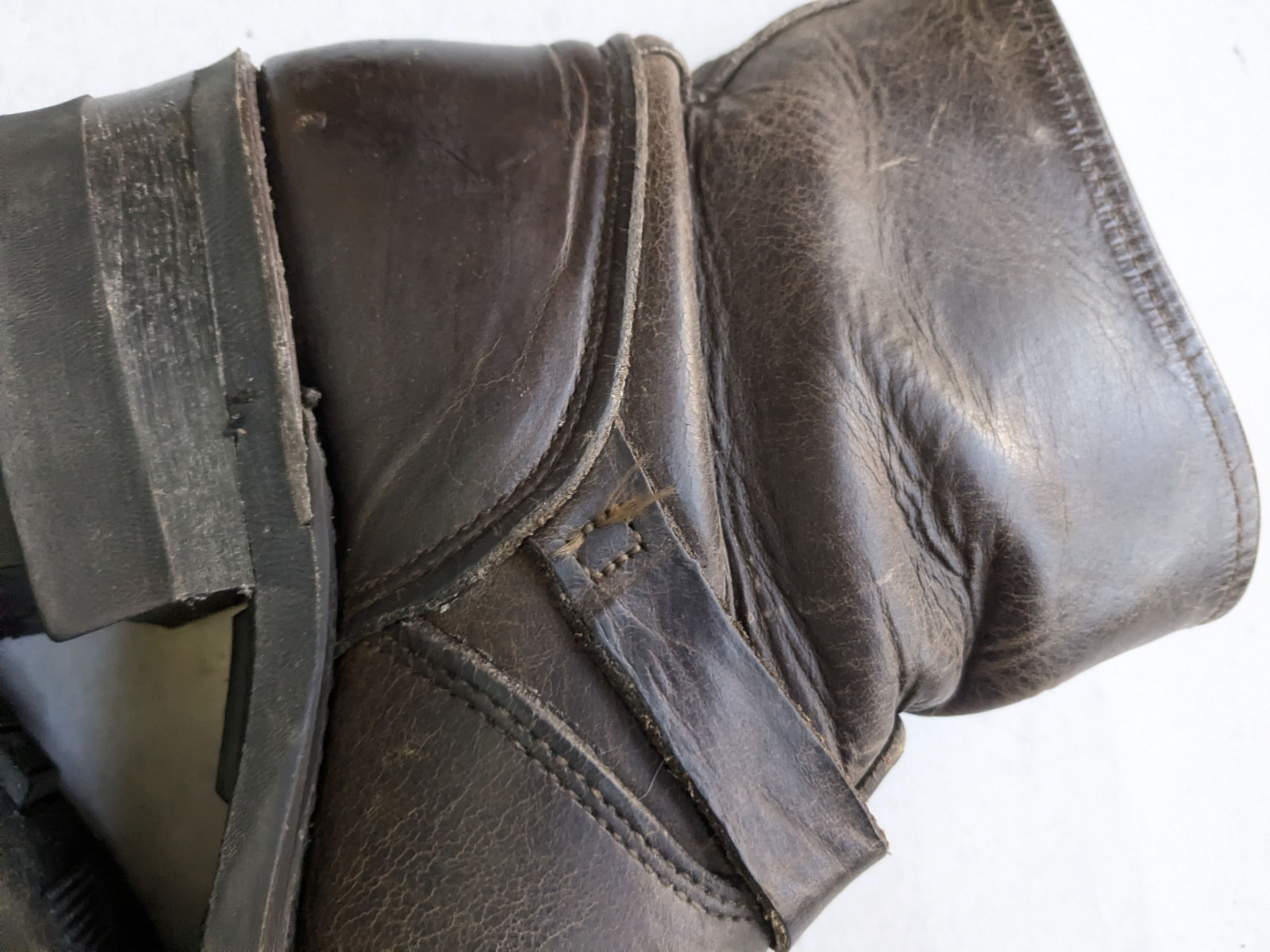 Frye Frye Engineer Boots Brown Leather 7.5 Leather Buckle Size US 7.5 / EU 40-41 - 10 Thumbnail
