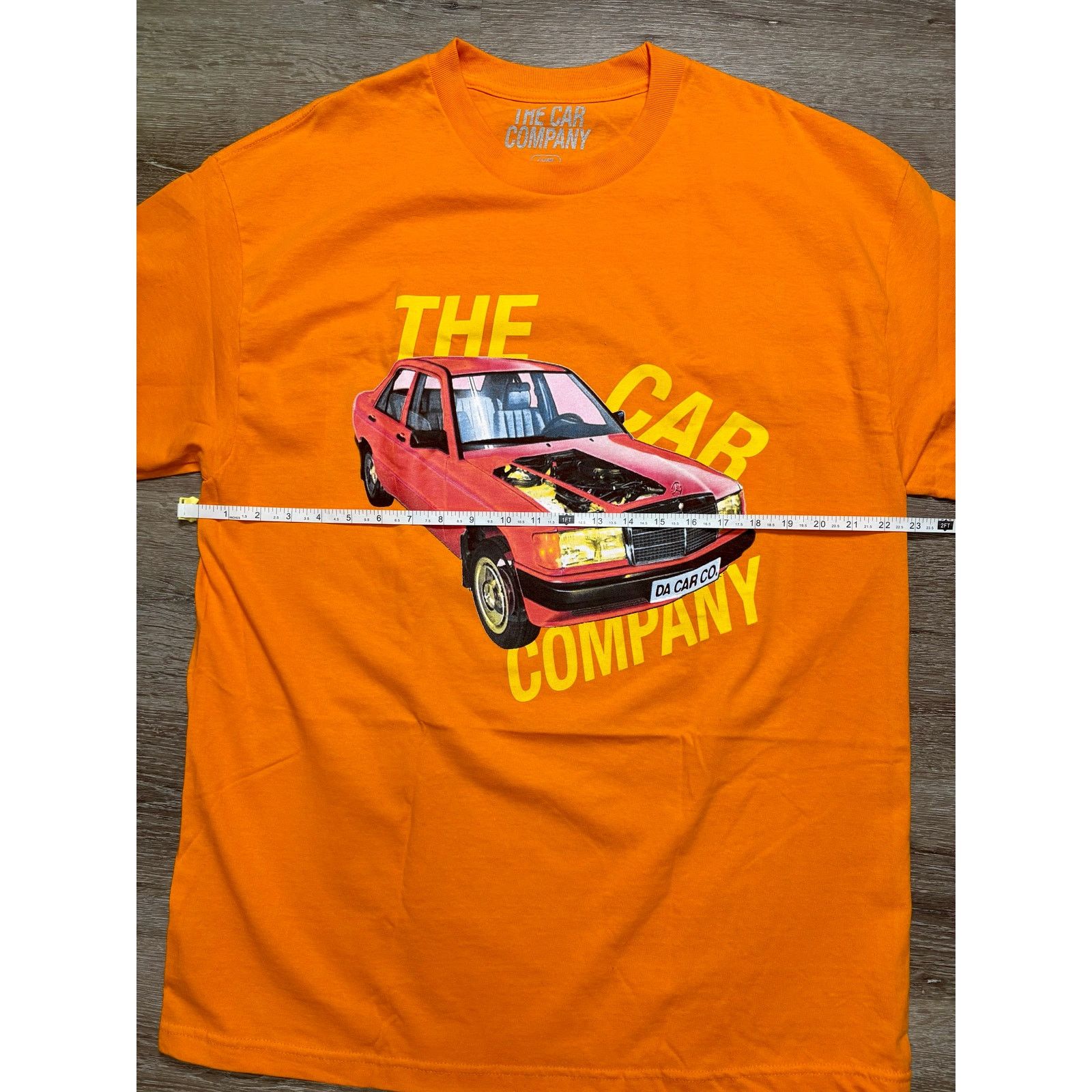 Other New Men's XL Orange Cotton Tee by The Car Company Size US XL / EU 56 / 4 - 3 Thumbnail