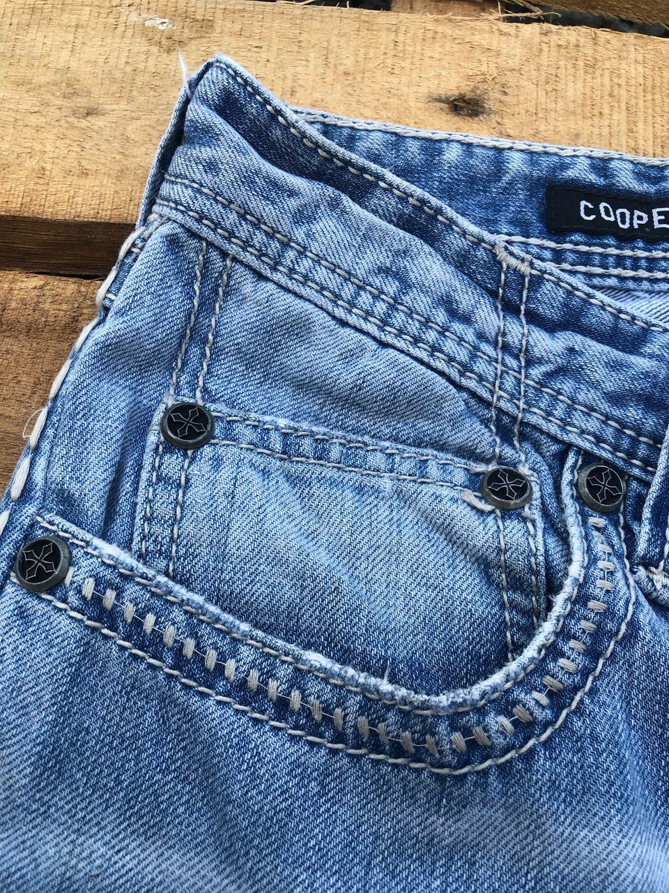 Affliction × Vintage Vintage Affliction Denim Jeans Size US 32 / EU 48 - 9 Thumbnail