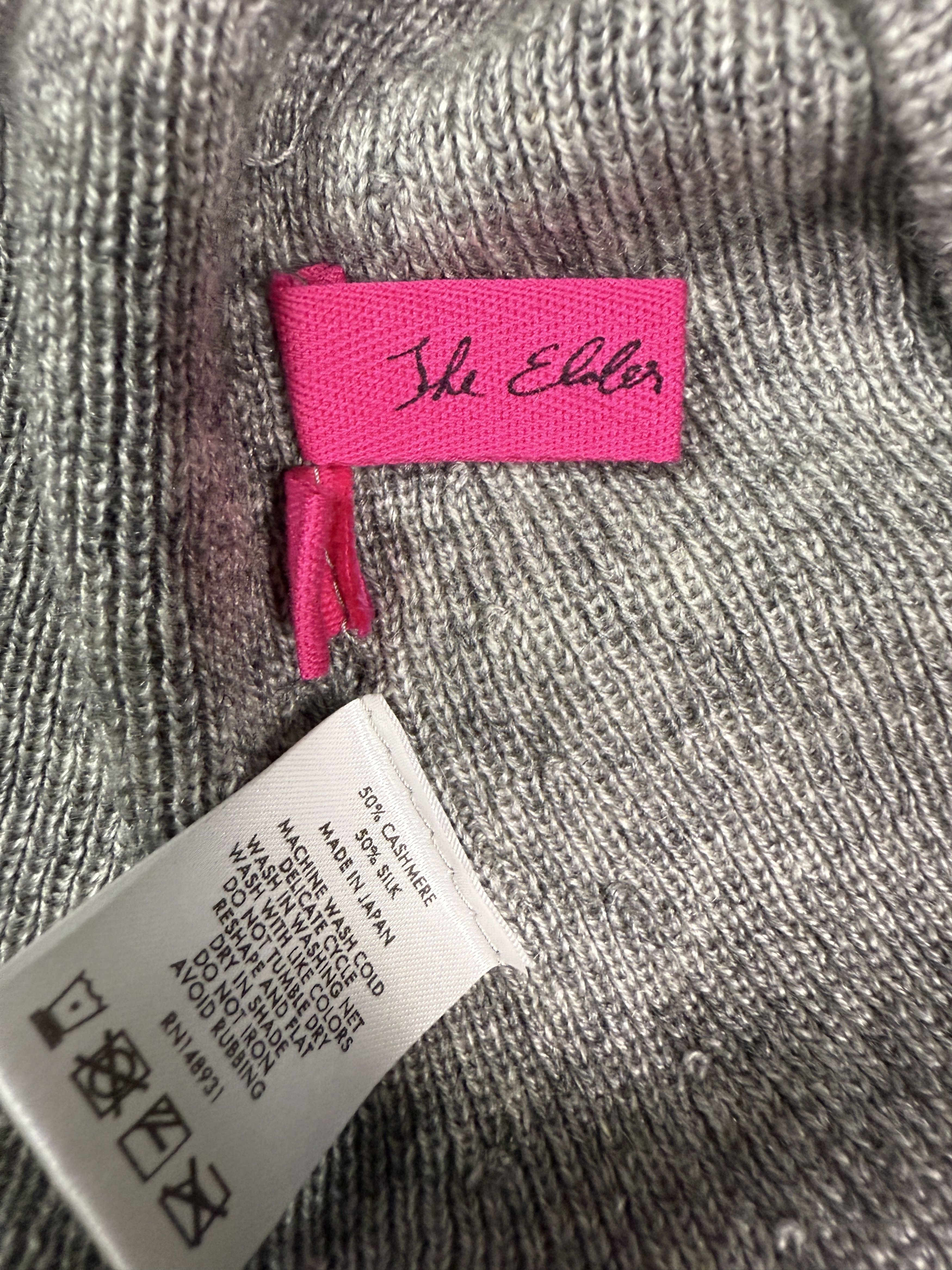 The Elder Statesman $650 The Elder Statesman Delicash Light Grey Turtleneck Size S / US 4 / IT 40 - 10 Thumbnail