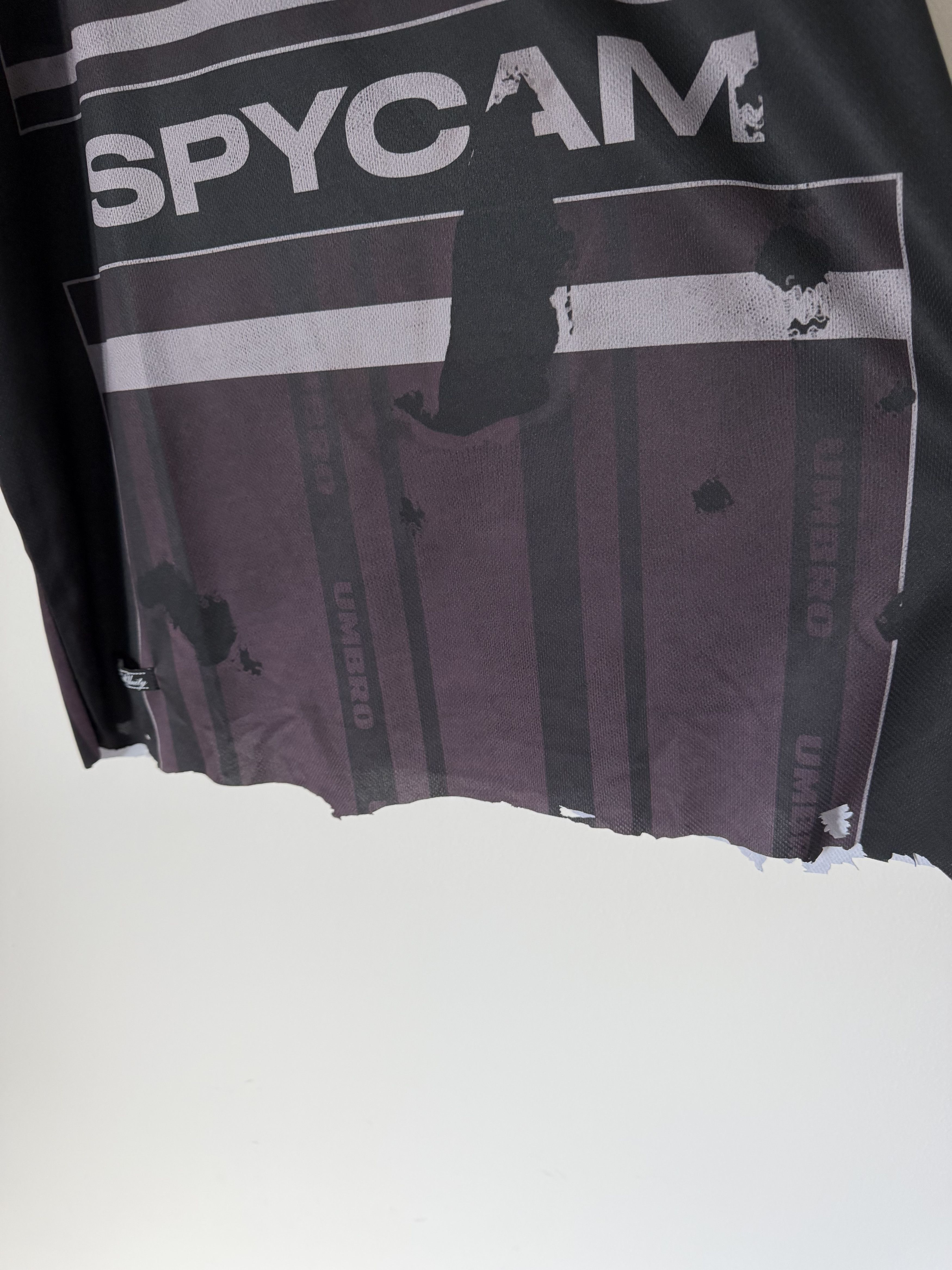 Slam Jam × Umbro Umbro Penalty Culture Distressed Spycam Polo in Purple Size US L / EU 52-54 / 3 - 4 Thumbnail