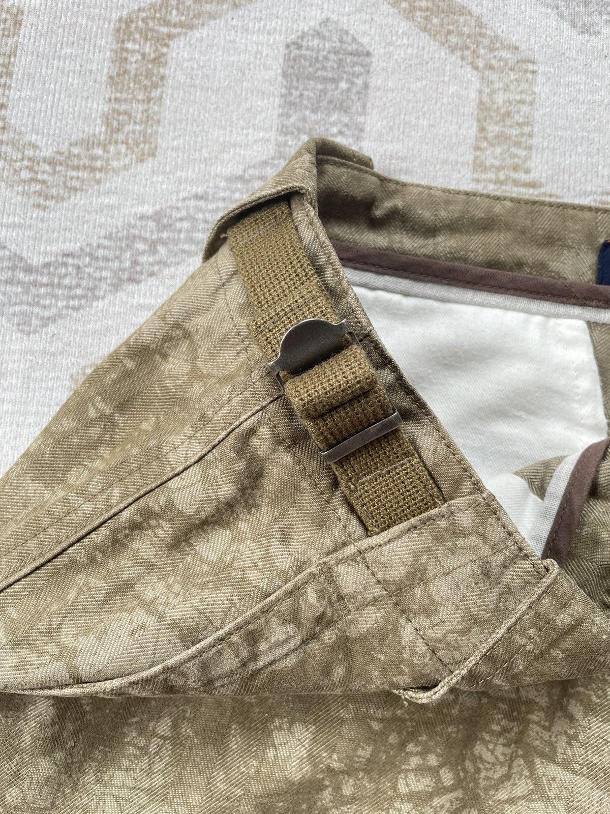 If Six Was Nine × Japanese Brand × Vintage 291295 = Homme Camouflage Cargo Short Size US 33 - 5 Thumbnail