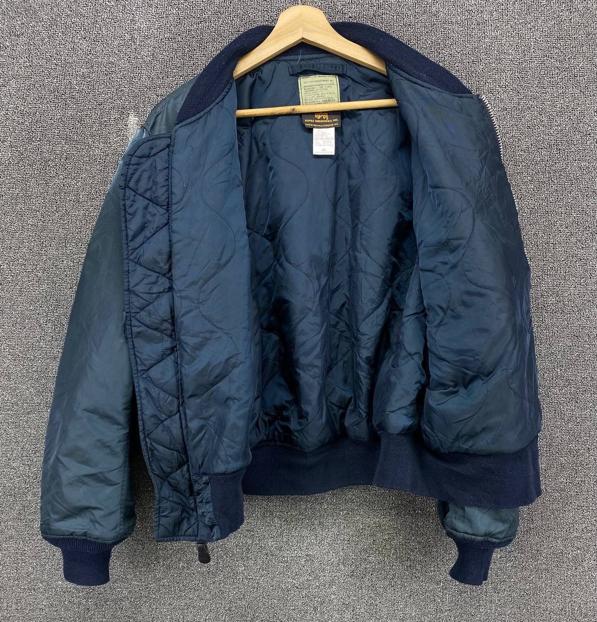 Alpha Industries Vintage Alpha Industries Flyer Man MA 1 Bomber Jacket Size US XL / EU 56 / 4 - 8 Thumbnail