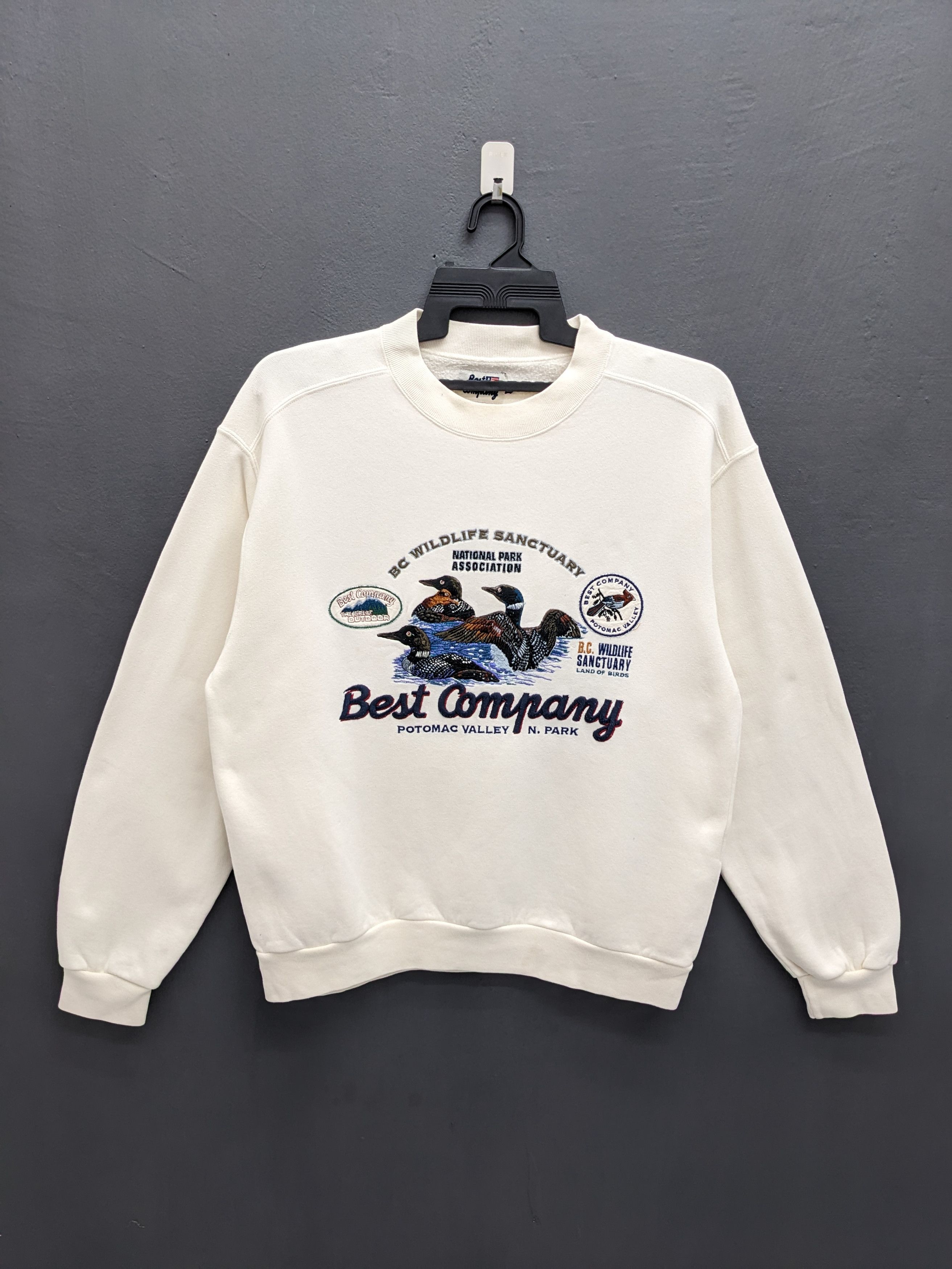 Other VINTAGE BEST COMPANY BC WILDLIFE SANCTUARY SWEATSHIRT Size US S / EU 44-46 / 1 - 2 Thumbnail
