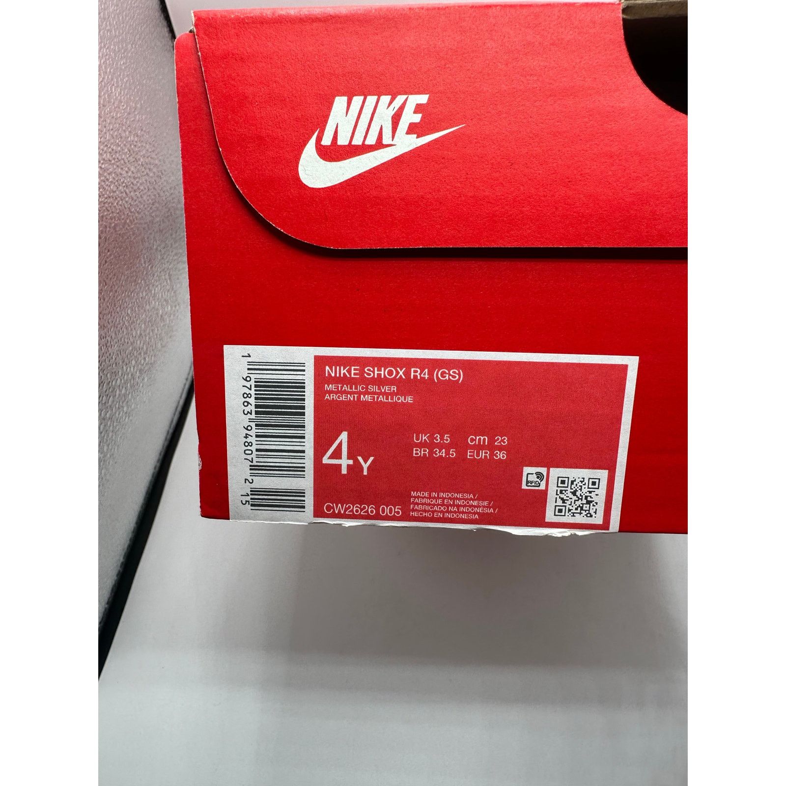 Nike Nike Shox R4 GS “OG” 2025 size 4y/5.5 women’s Size US 5.5 / IT 35.5 - 6 Thumbnail