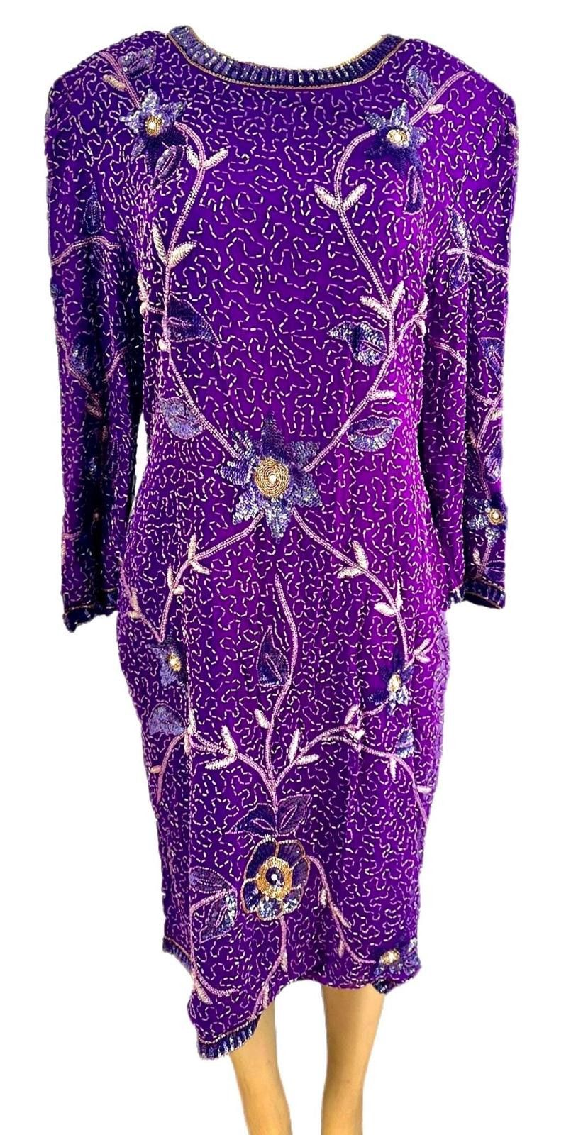Other Sequin Dress Purple size 18 Size XXL / US 16-18 / IT 52-54 - 1 Preview